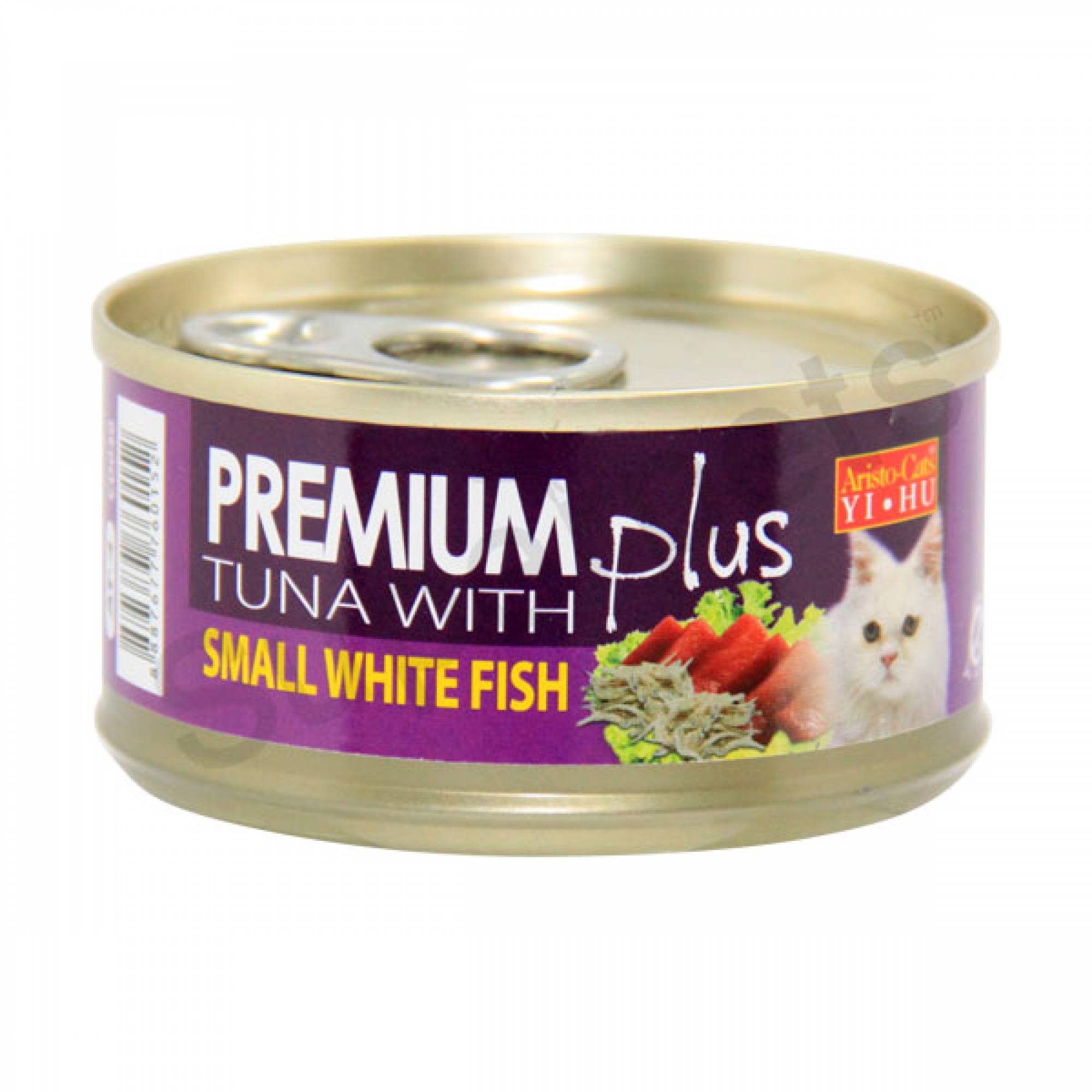 Aristo-Cats - Premium Plus - Tuna with Small White Fish 80g x 24pcs (1 carton)