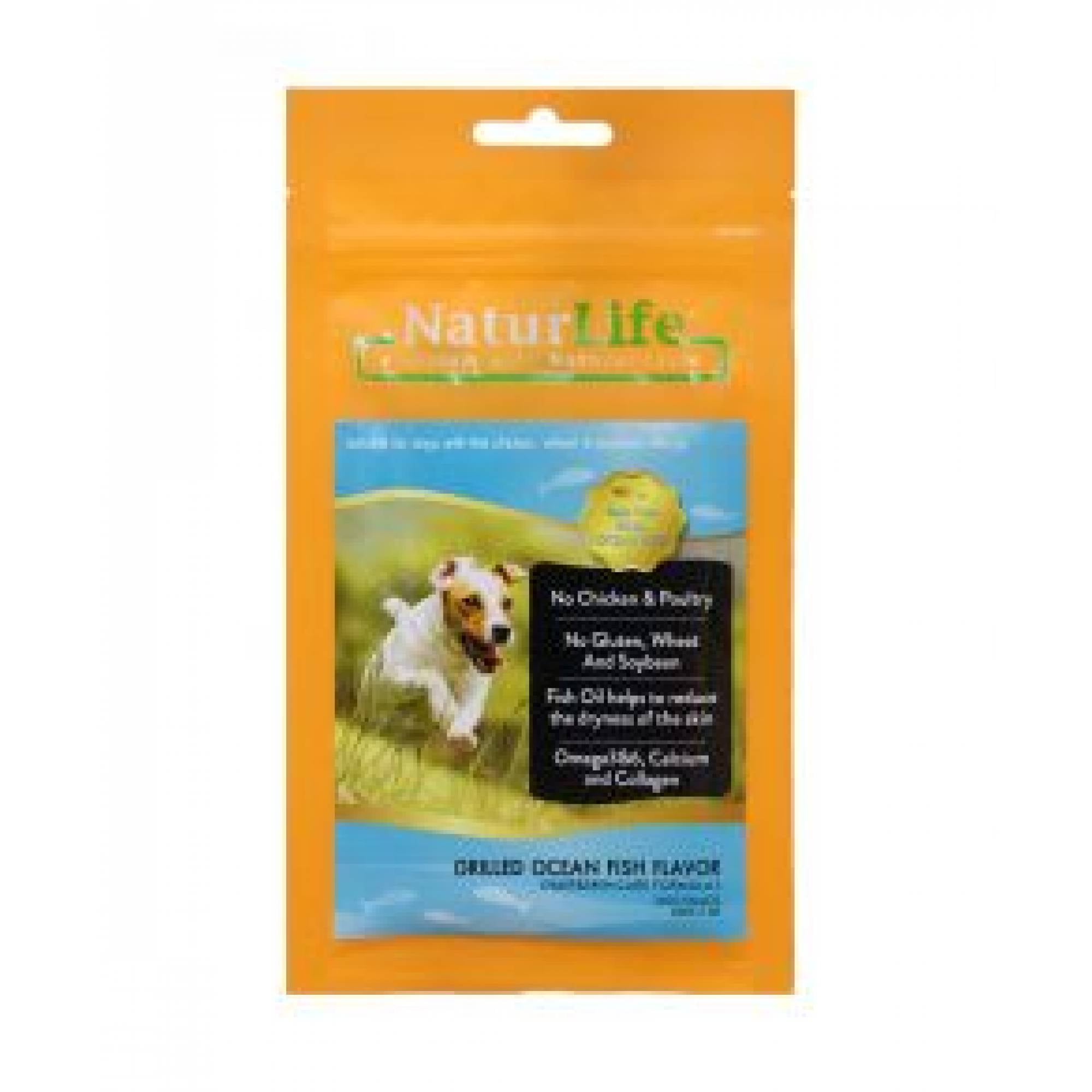 NaturLife Dog Treat - Grilled Ocean Fish Flavor 65g