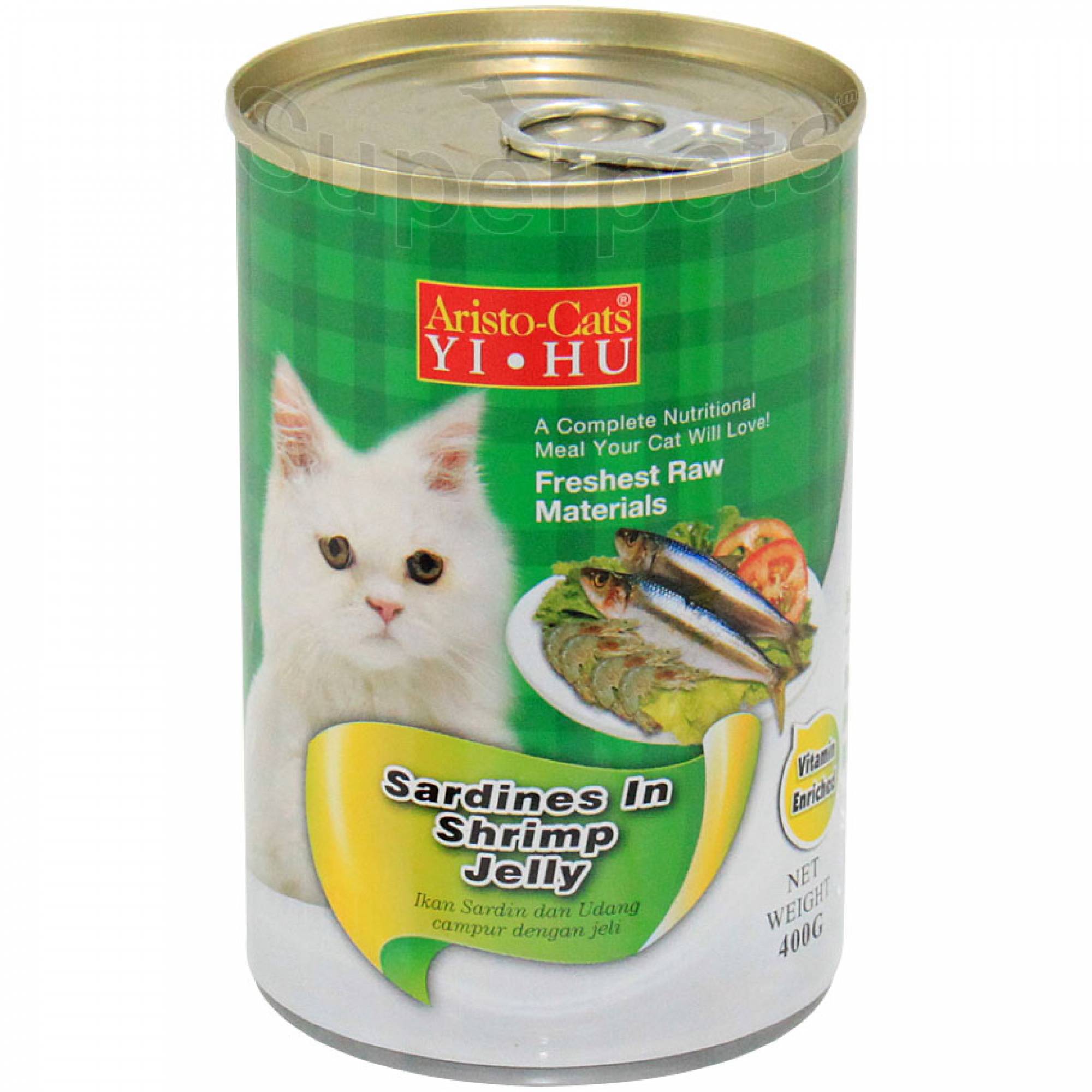 Aristo-Cats - Sardines in Shrimp Jelly 400g x 24pcs (1 carton) (*Donation*)