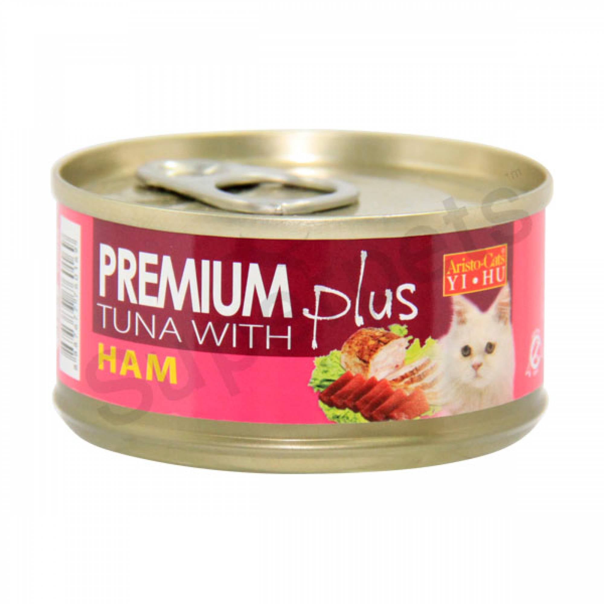 Aristo-Cats - Premium Plus - Tuna with Chicken Ham 80g x 24pcs (1 carton) (*Donation*)