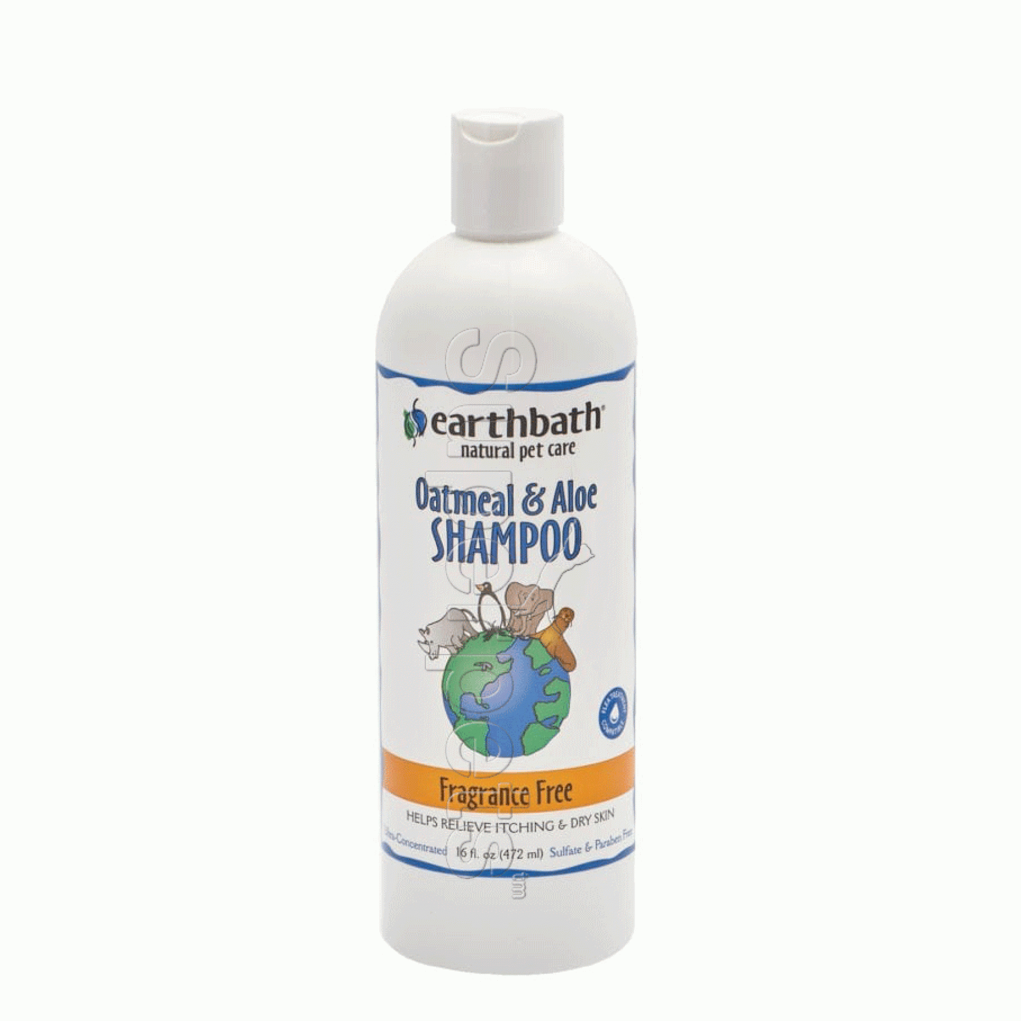 Earthbath EB002 Oatmeal & Aloe Shampoo 16oz (472ml)