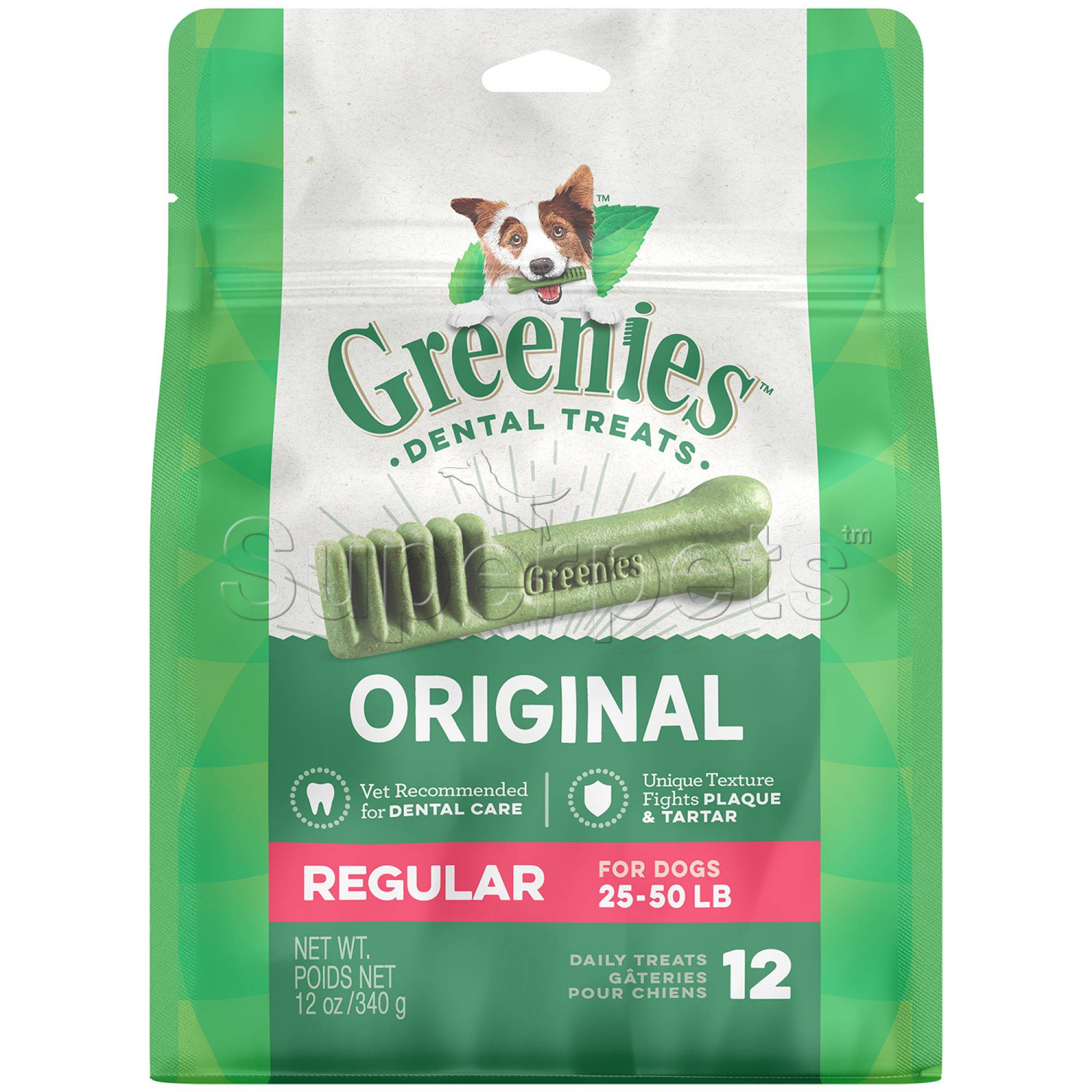 Greenies Original Regular 340g 12pcs