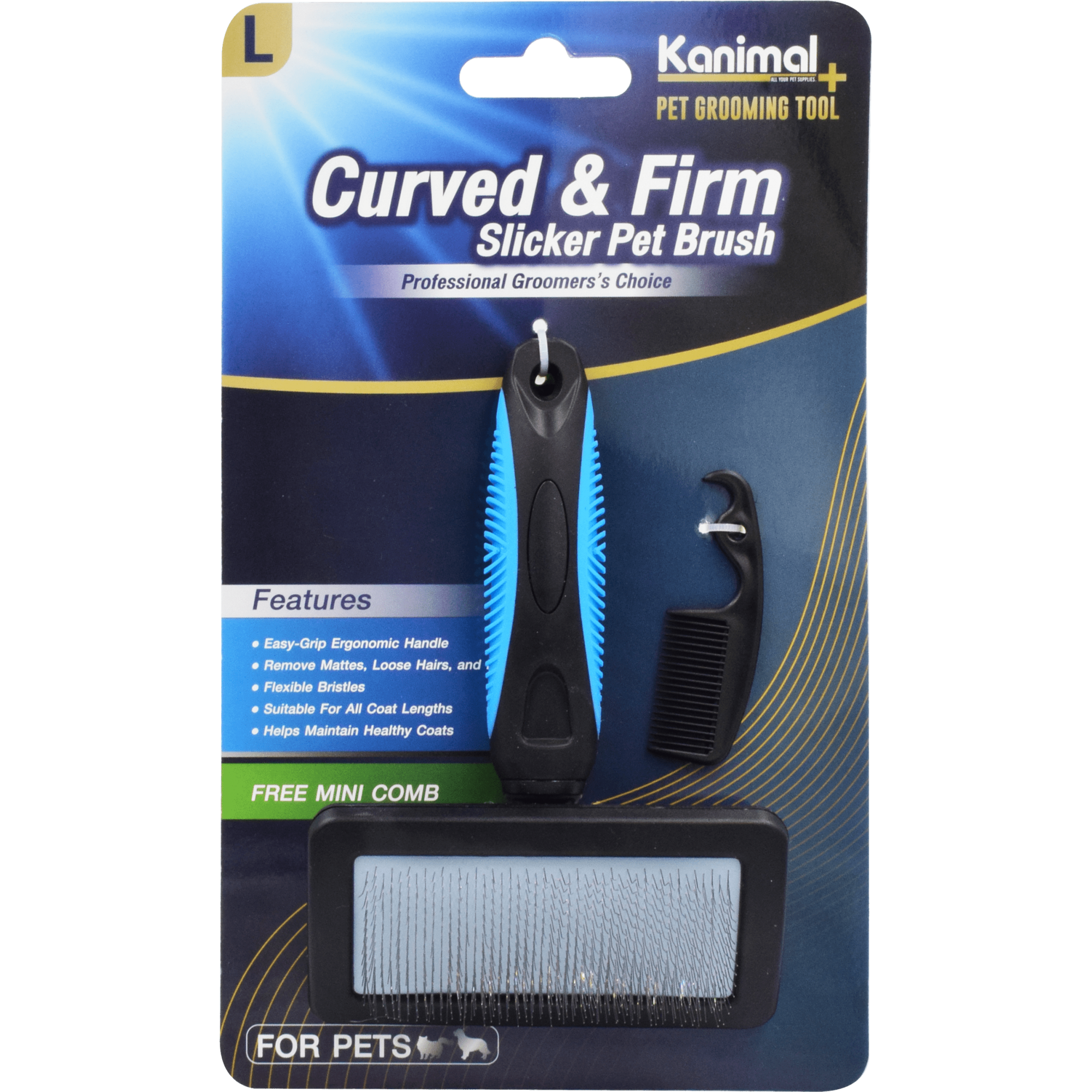 Kanimal - Slicker Brush Size L (17.5x12cm)