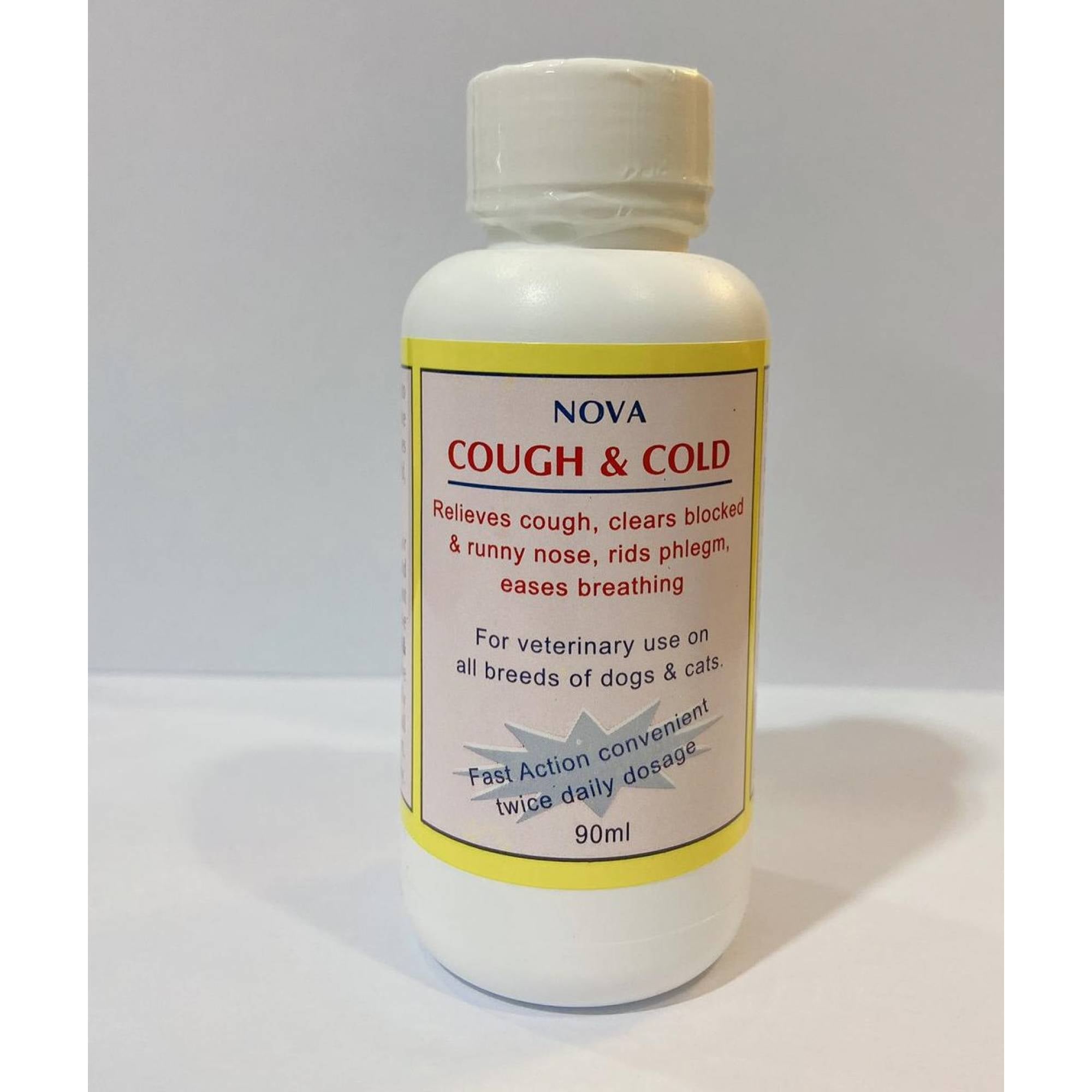 Nova Cough & Cold Remedy for Dogs and Cats 90ml