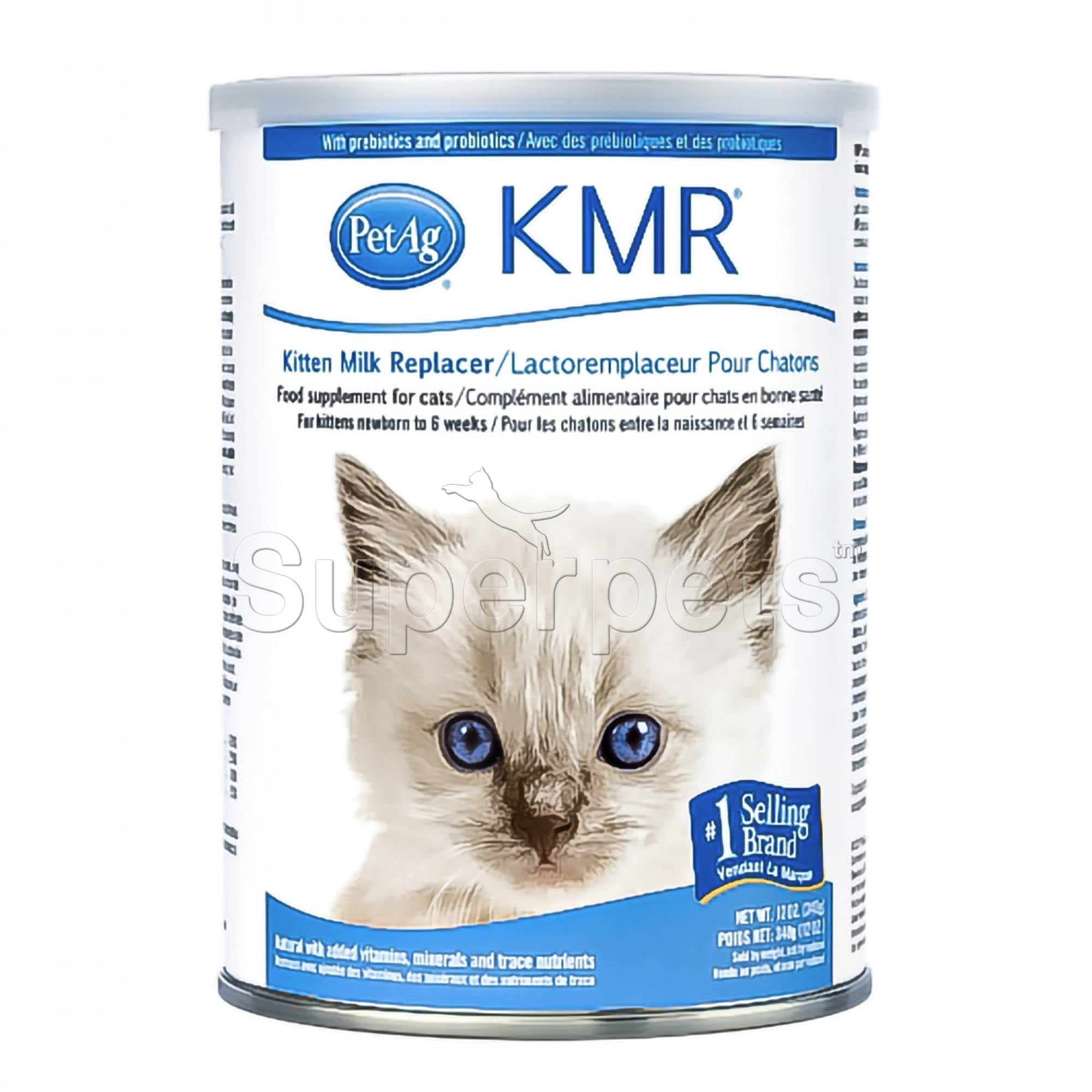 PetAg KMR Kitten Milk Replacer Powder 12oz (340g)