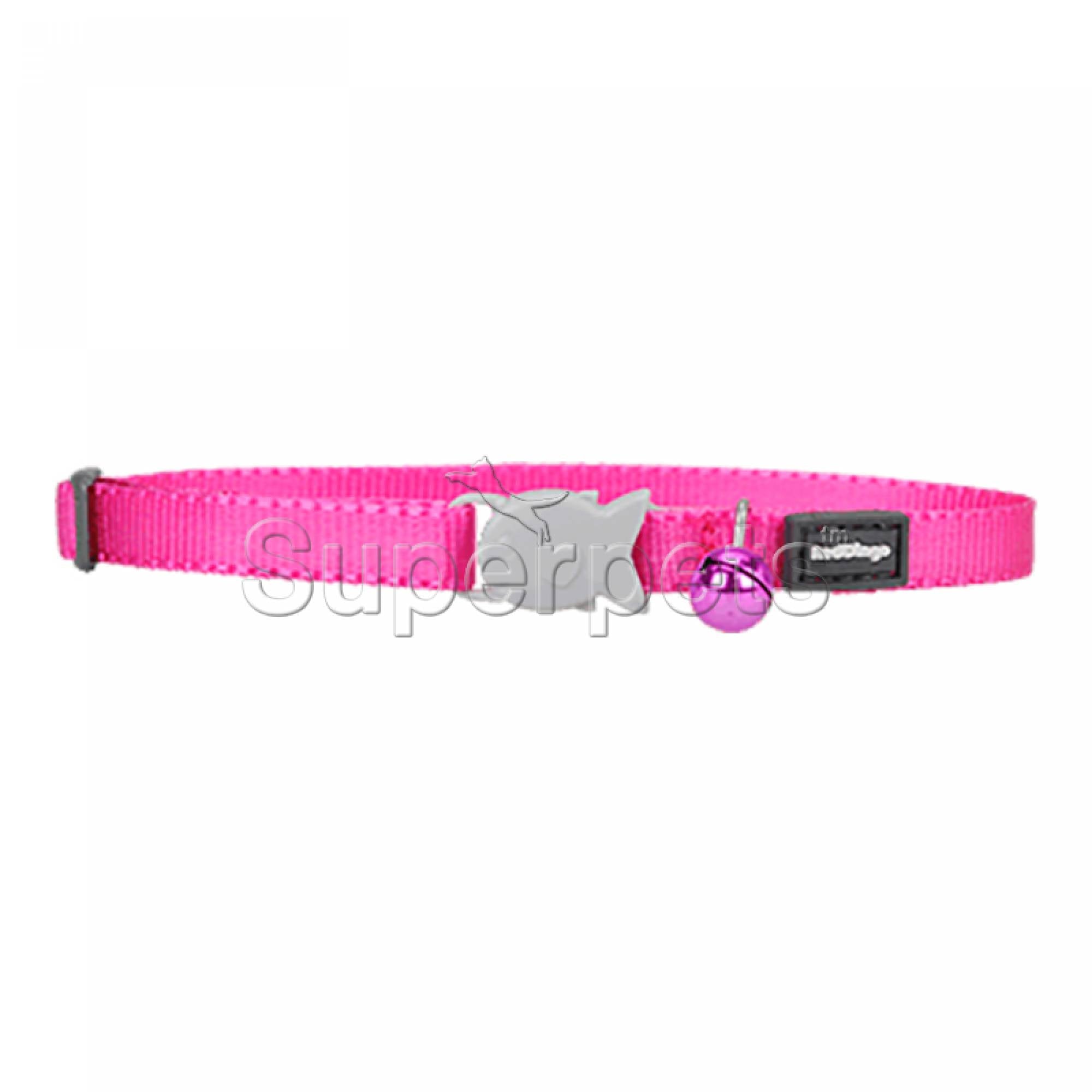 Red Dingo Cat Collar - Hot Pink