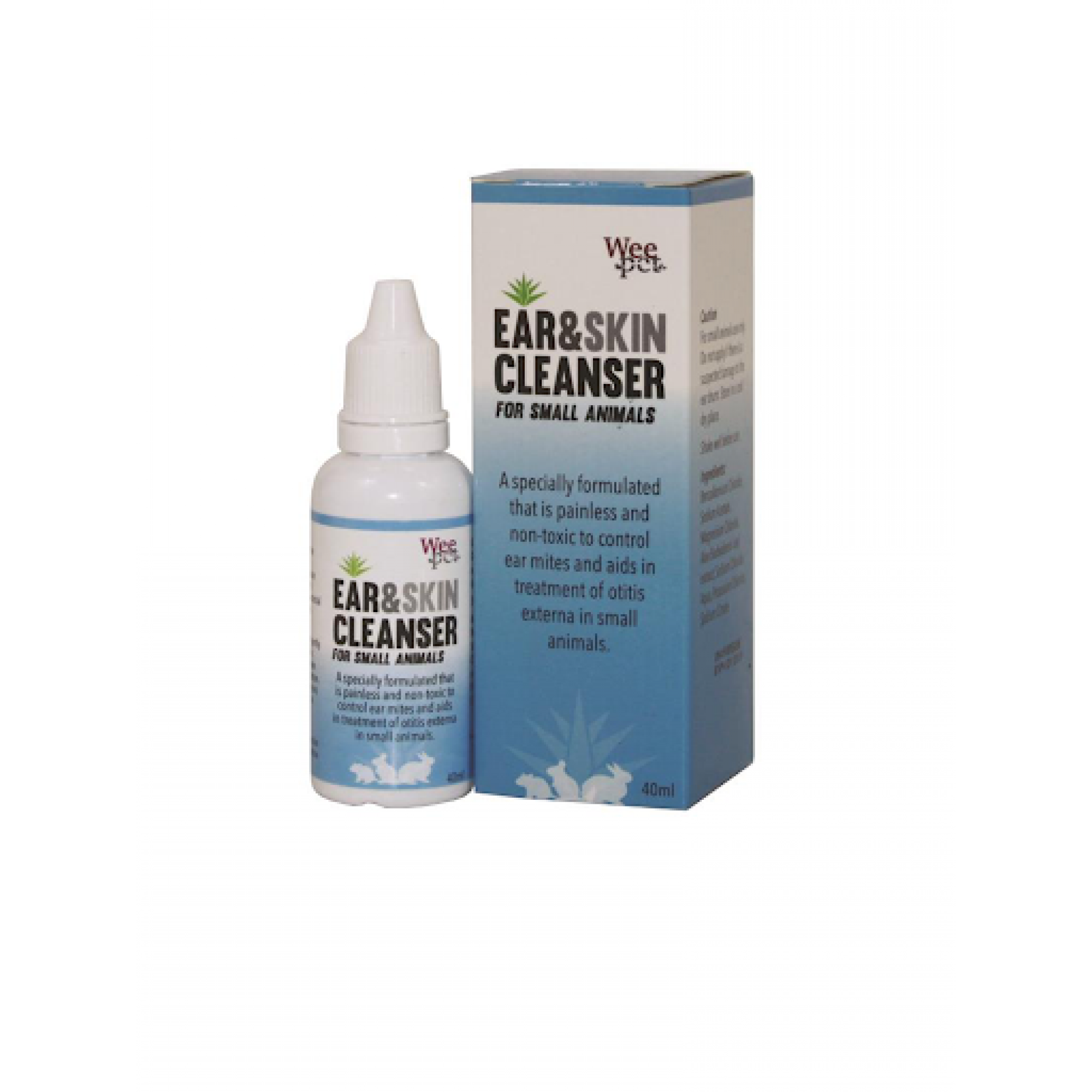 Weepet EAR & Skin Cleanser for small animals 40ml