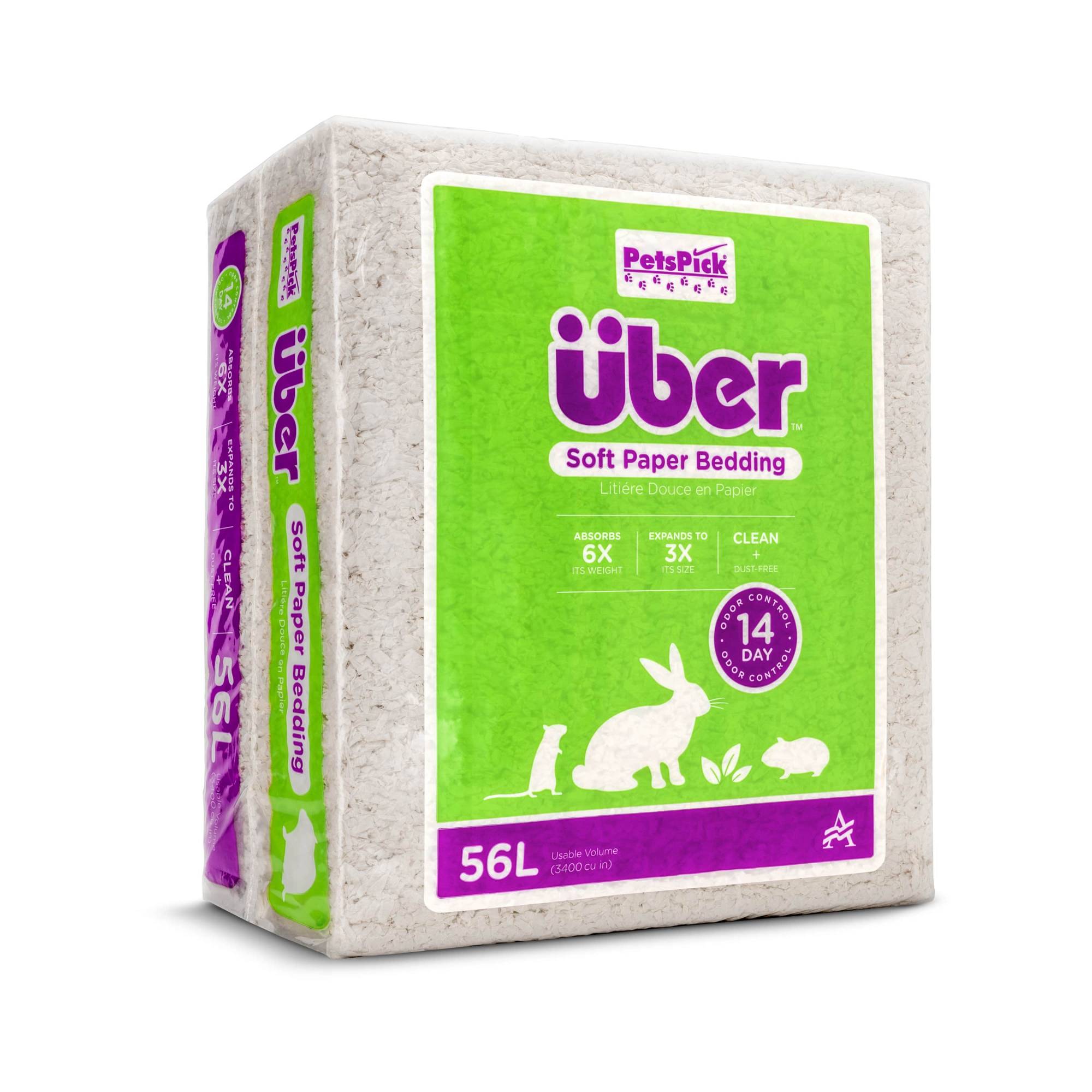 PetsPick - Uber White Bedding 56L
