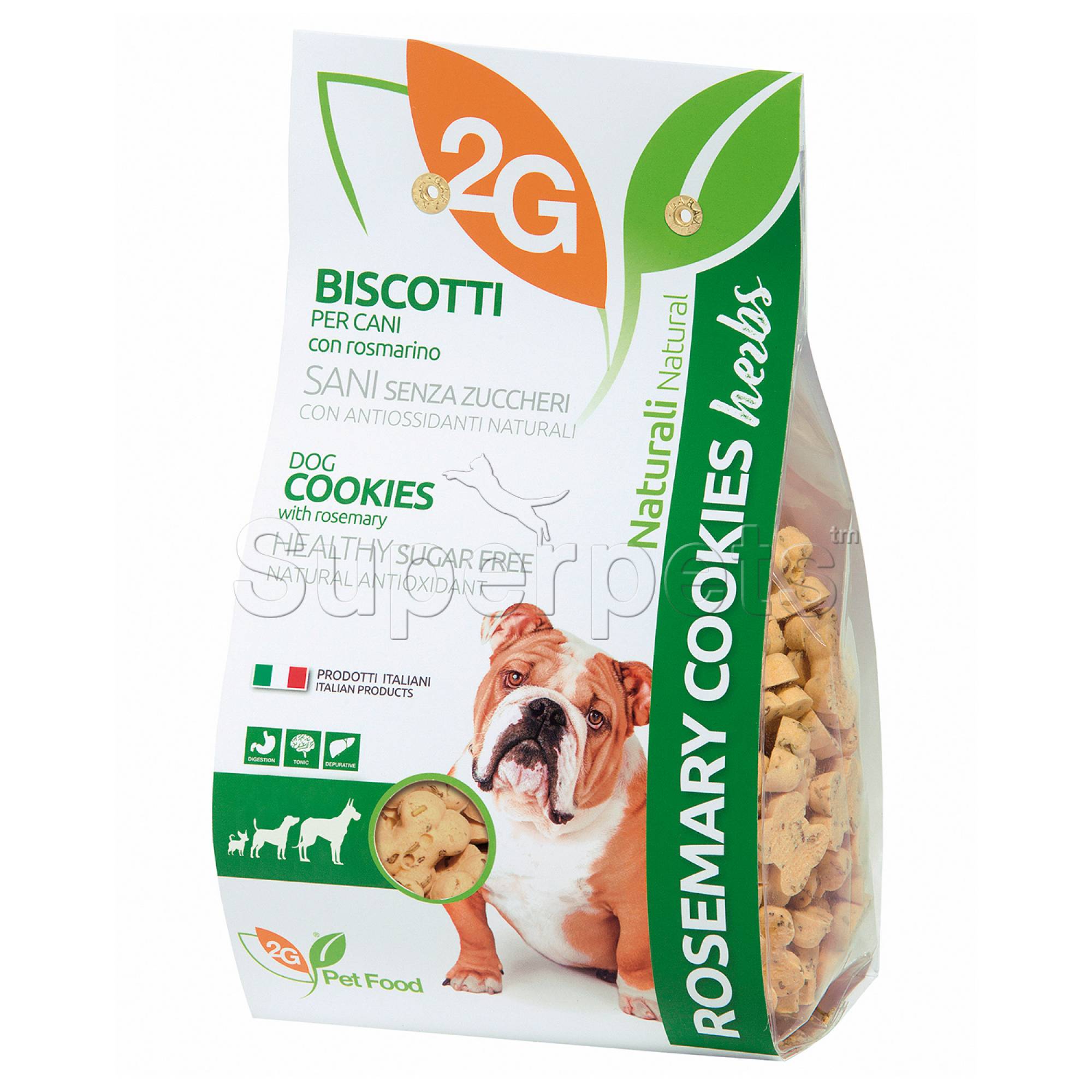 2G Pet Food - Rosemary Dog Cookies 350g