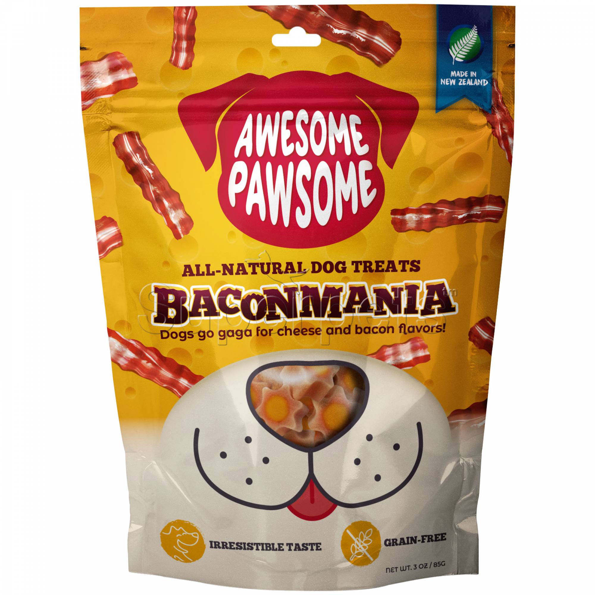 Awesome Pawsome Dog - Baconmania 85g (77003)
