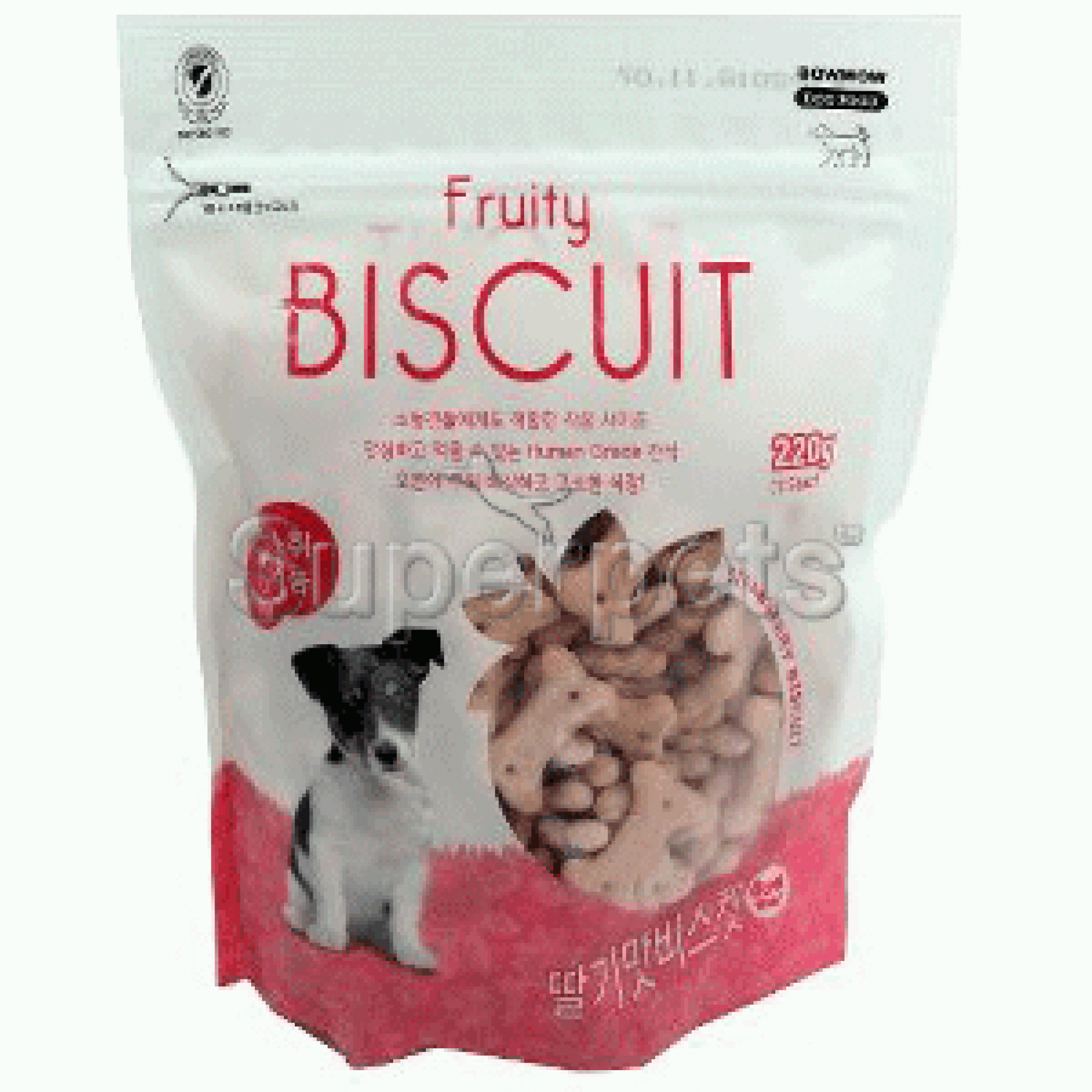 Bow Wow - 2022 Fruity Biscuit Strawberry 220g