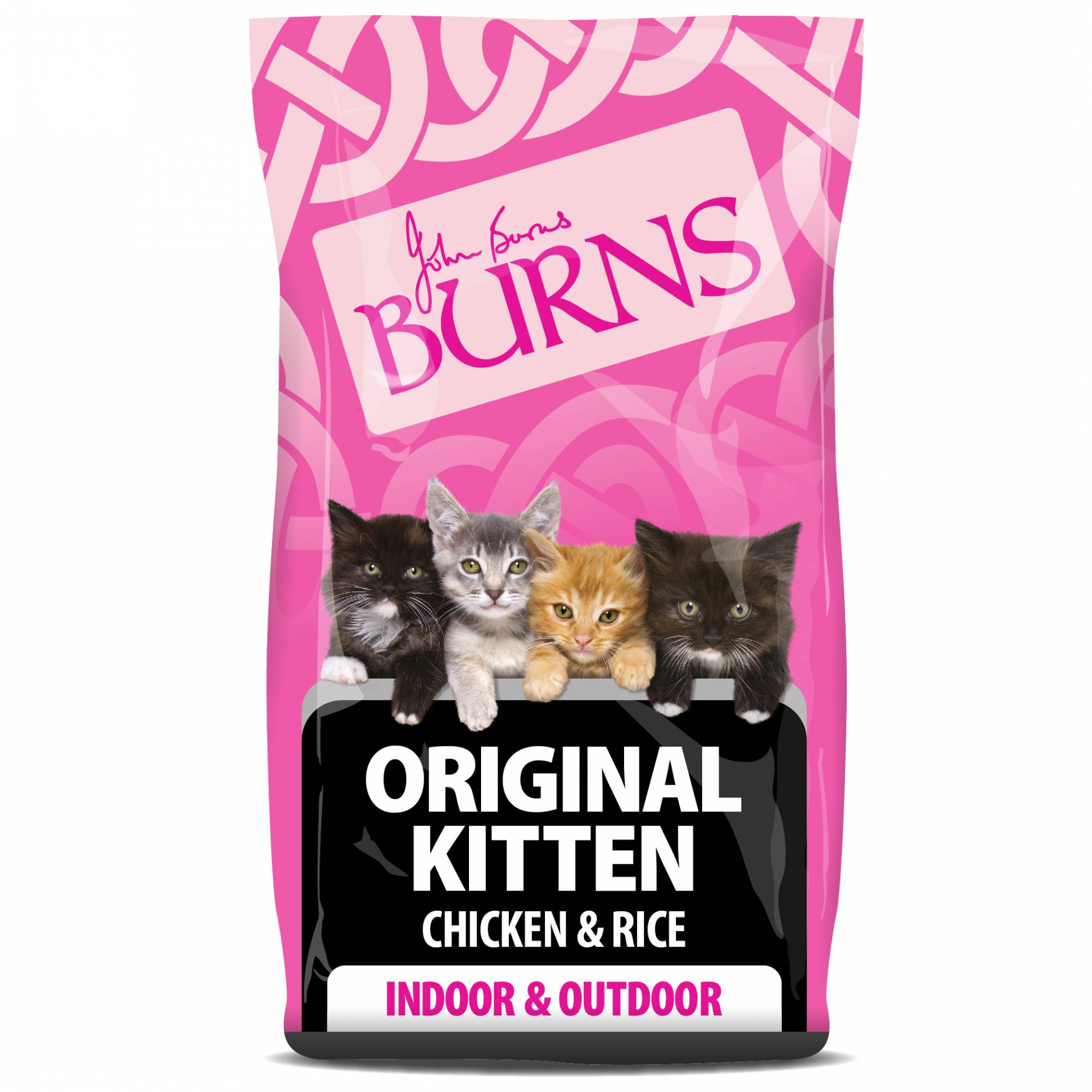 Burns Original - Kitten - Chicken & Rice 2kg (Indoor/Outdoor)