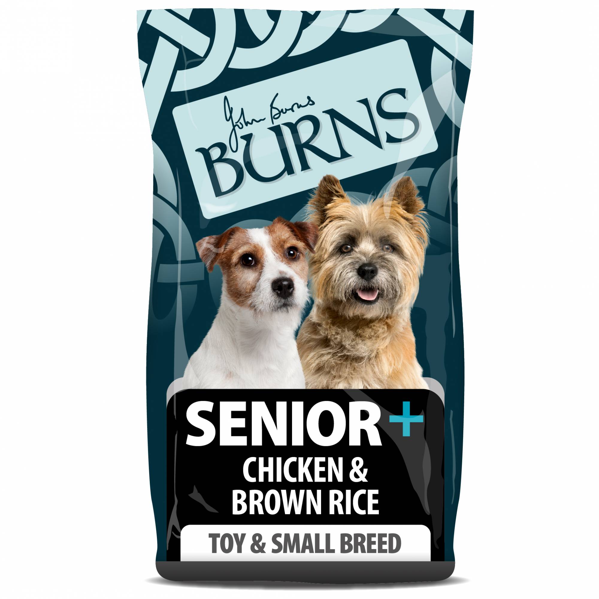 Burns Original - Senior+ Dog - Chicken & Brown Rice 2kg (Toy/Small Breed)