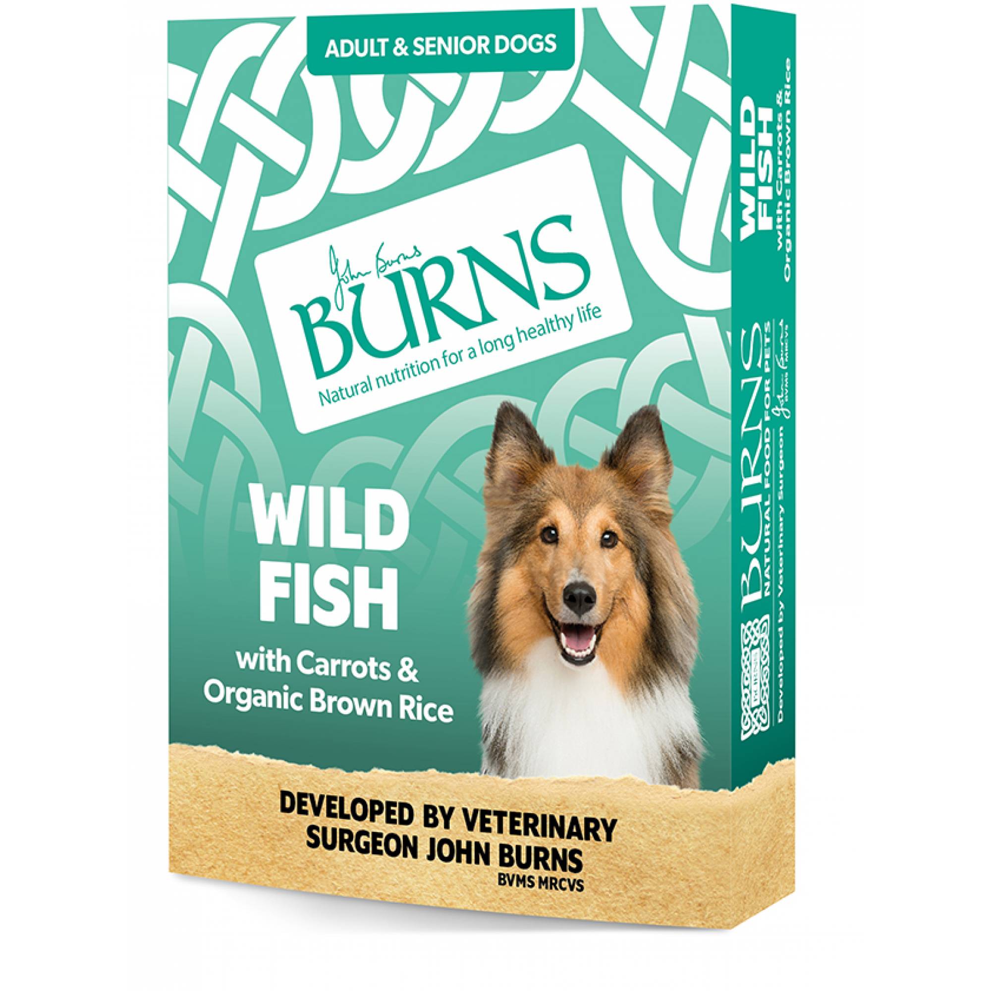 Burns Wet Food - Dog - Wild Fish with Carrots & Brown Rice 150g