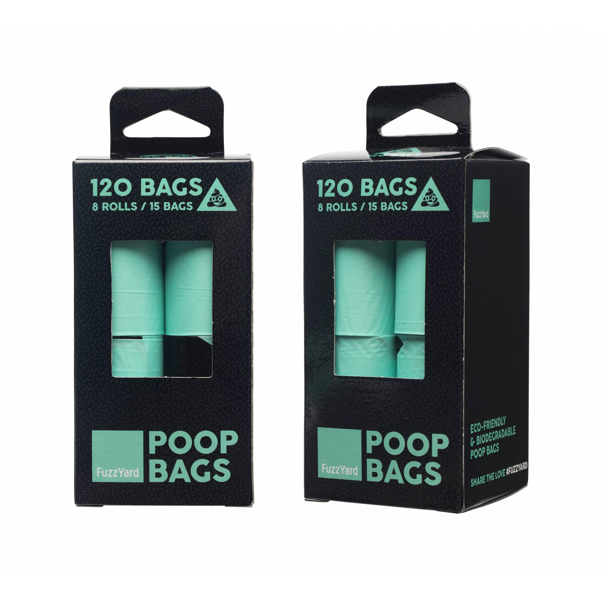 FuzzYard Poop Bag - 8 Rolls / Bag (120 bags) (FY20194)