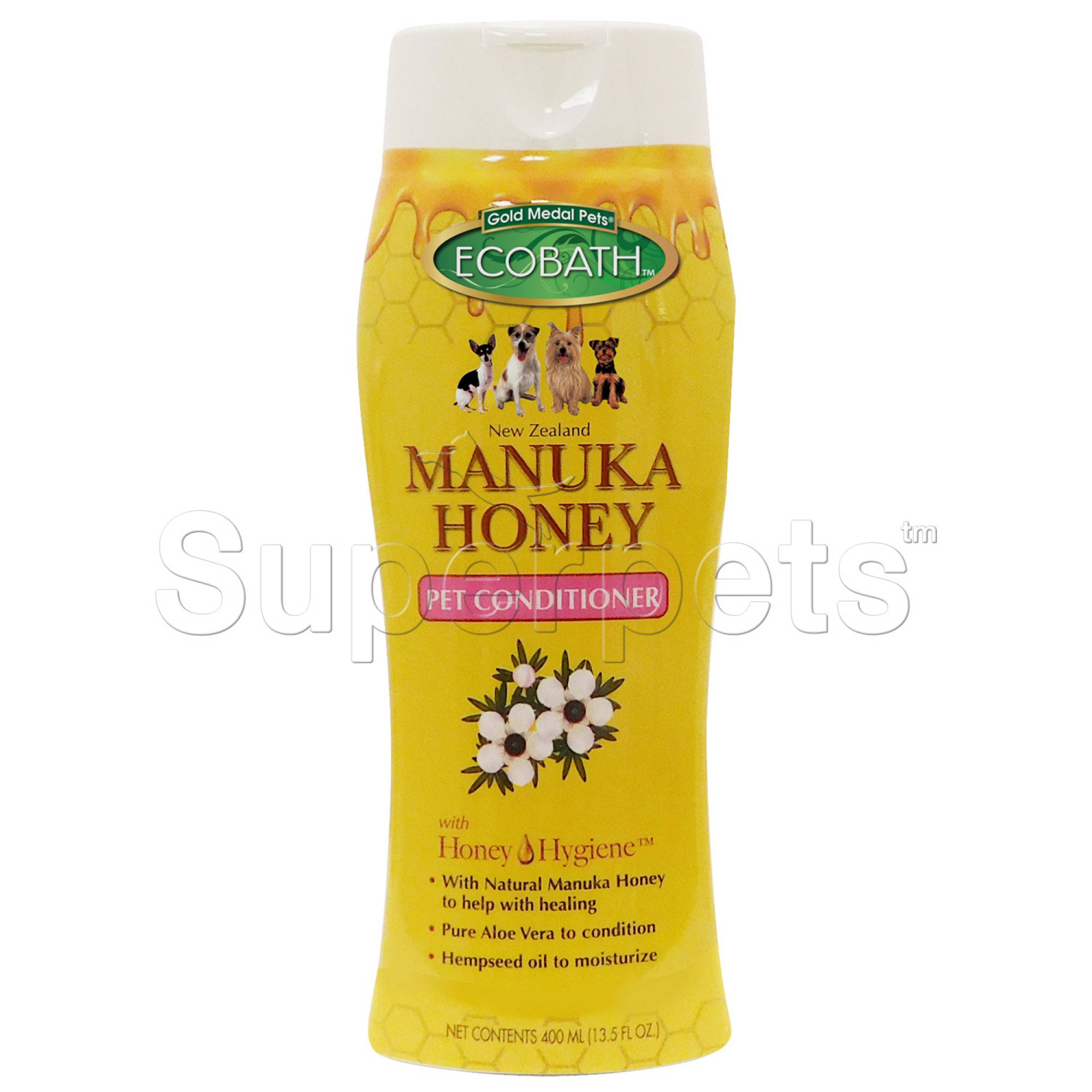 Gold Medal Pets - EcoBath Manuka Honey Pet Conditioner 400ml (13.5oz)