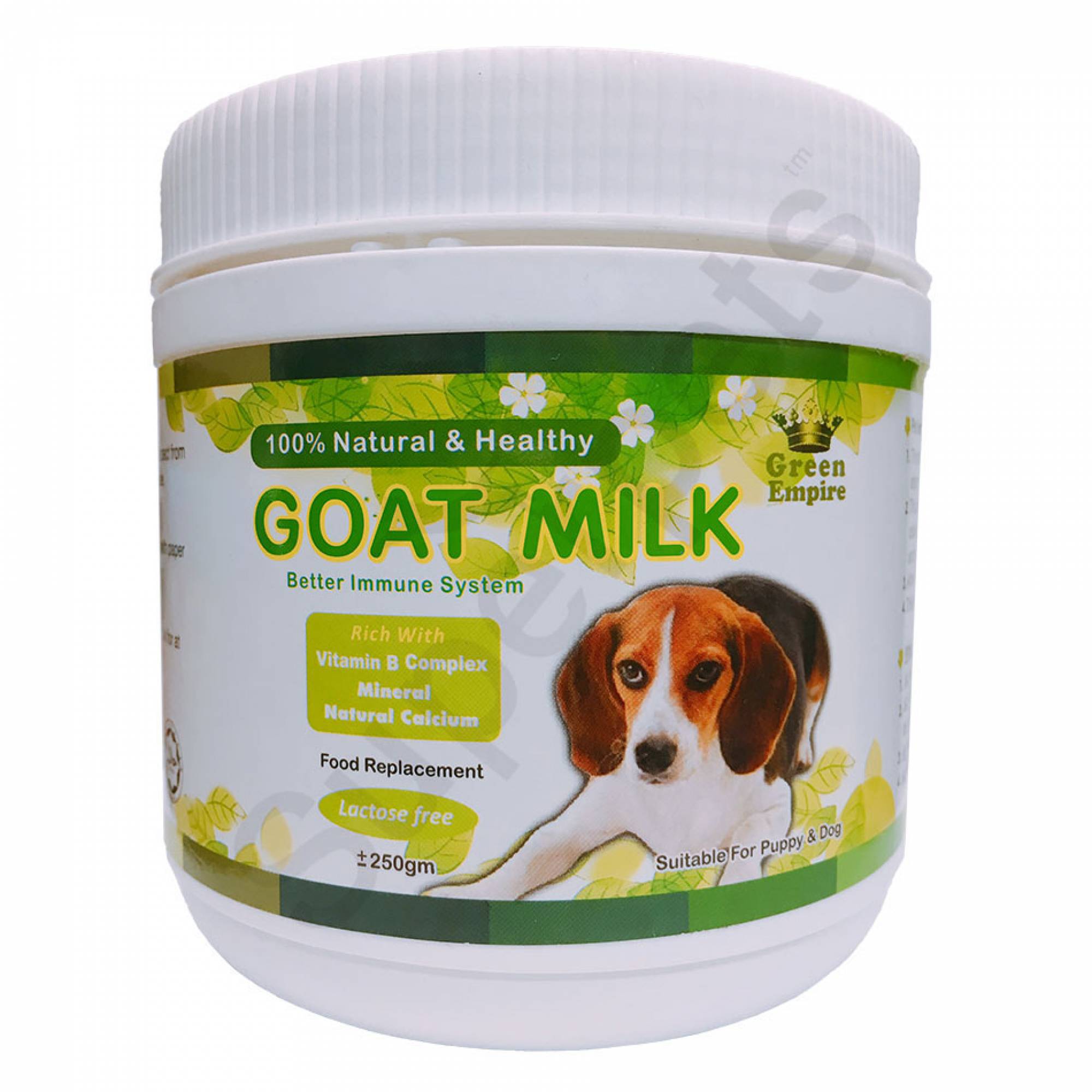 Green Empire Goat Milk Powder for Puppy and Dog 250g