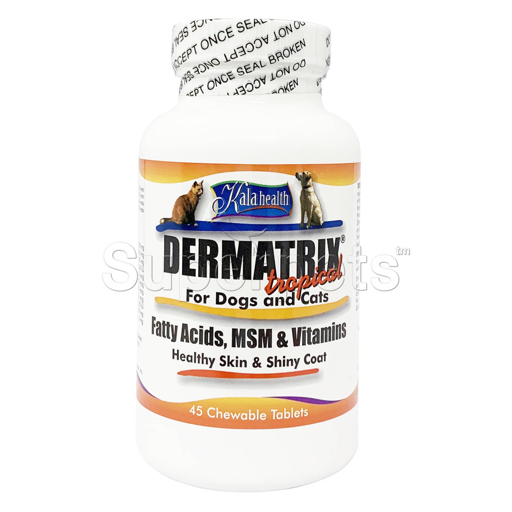 Kala Health - Dermatrix for Dogs and Cats 45 Tablets