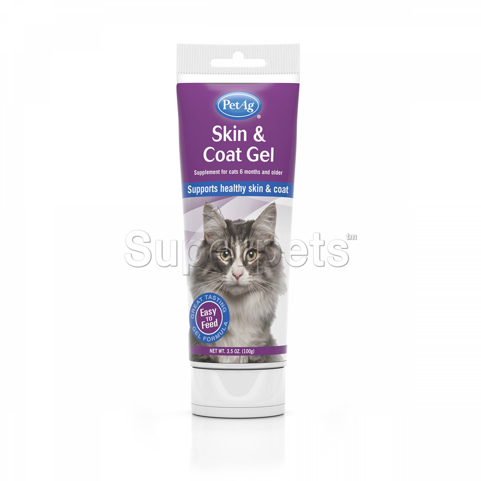 PetAG 99138 Cat - Skin & Coat Gel 3.5oz (100g)