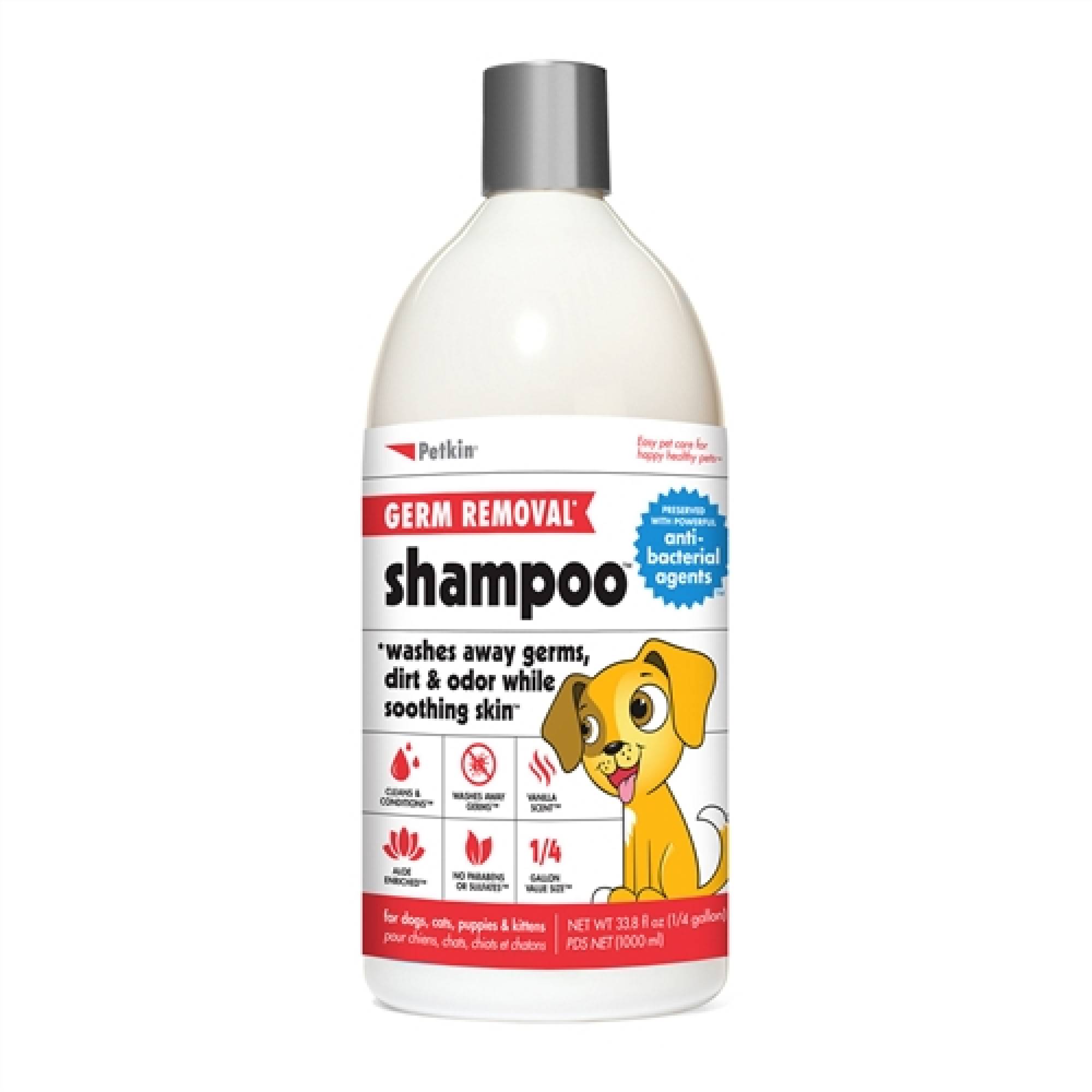 Petkin Germ Removal* Shampoo (33.8 oz)