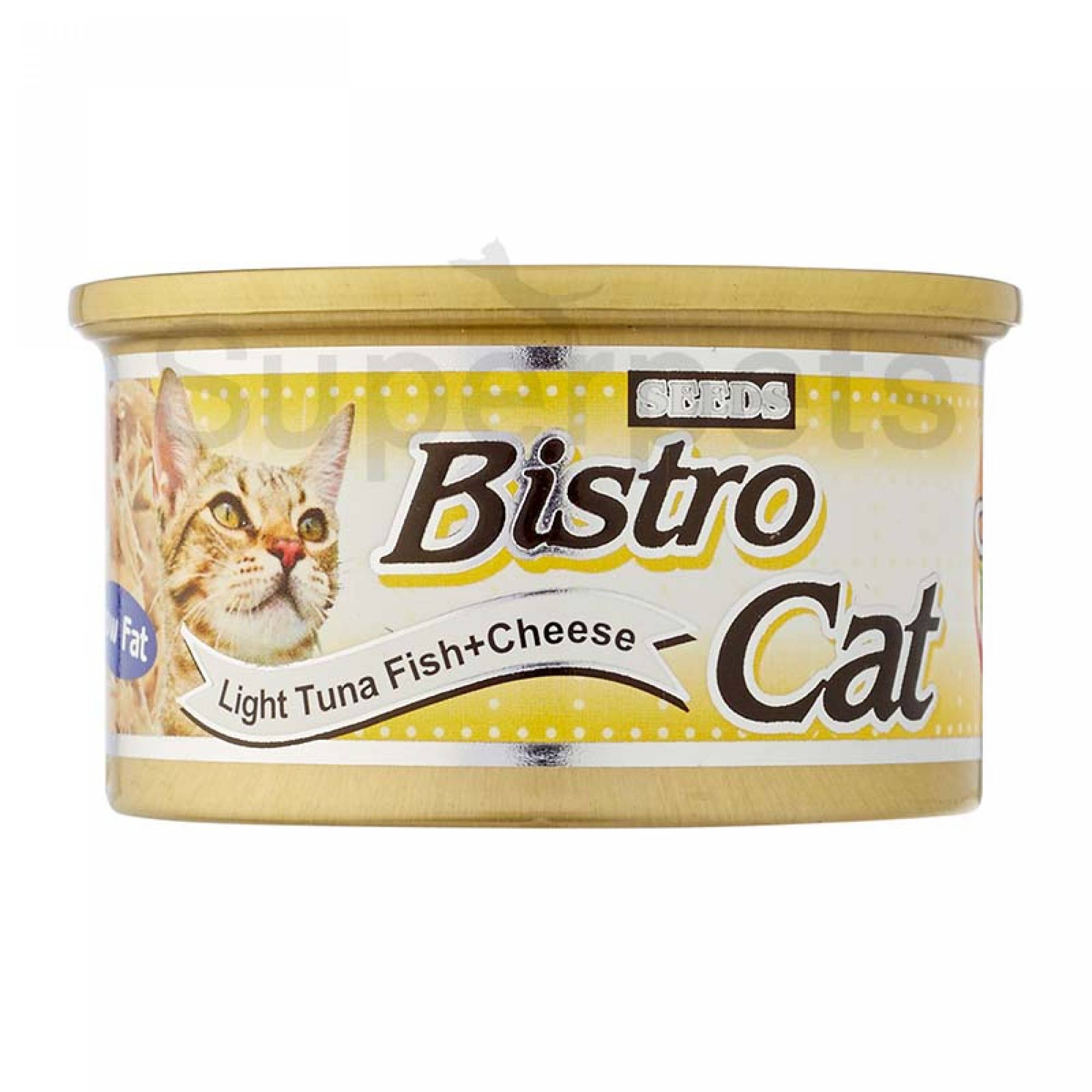 Bistro Cat Light Tuna Fish + Cheese 80g