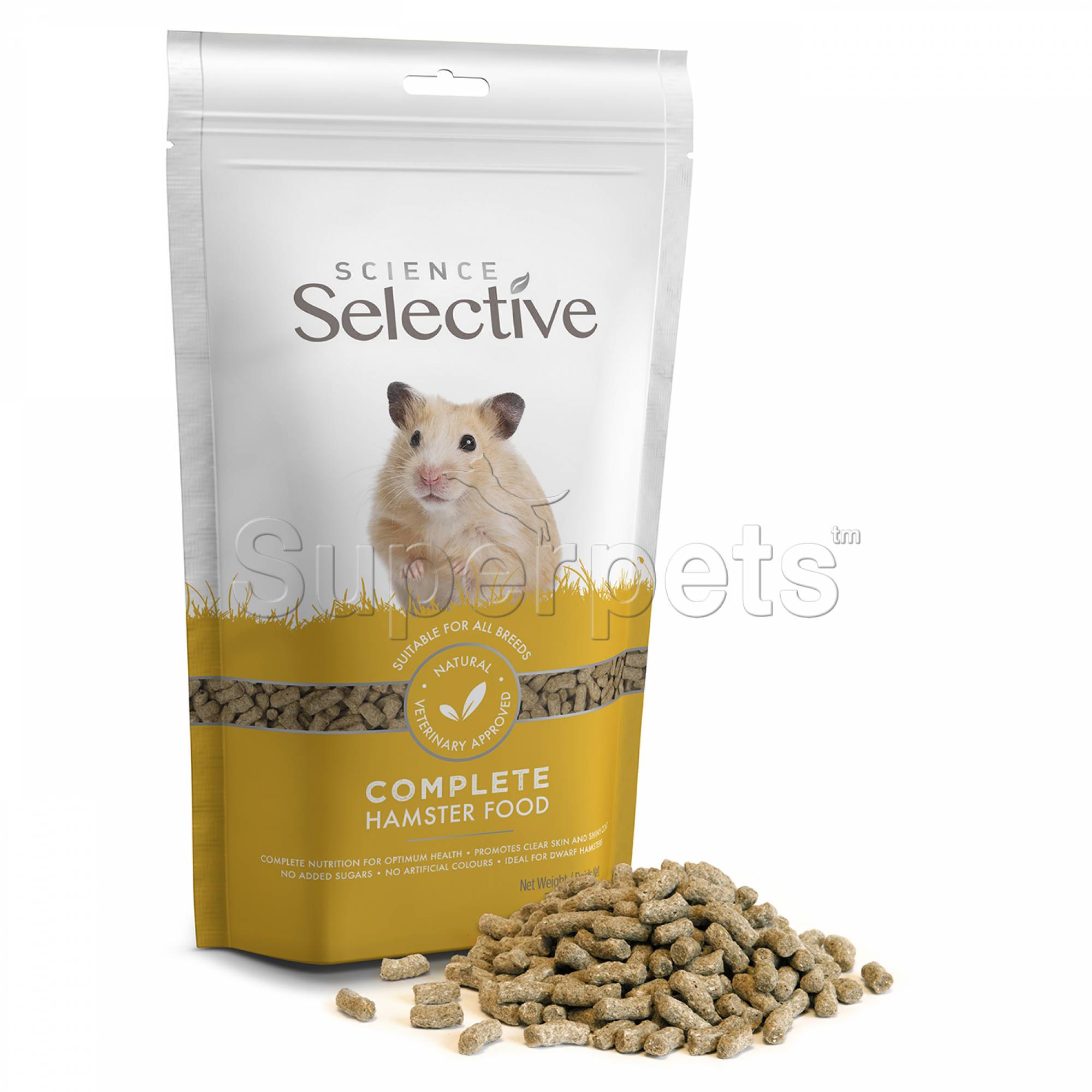 Supreme SU6303 Science Selective Complete Hamster Food 350g