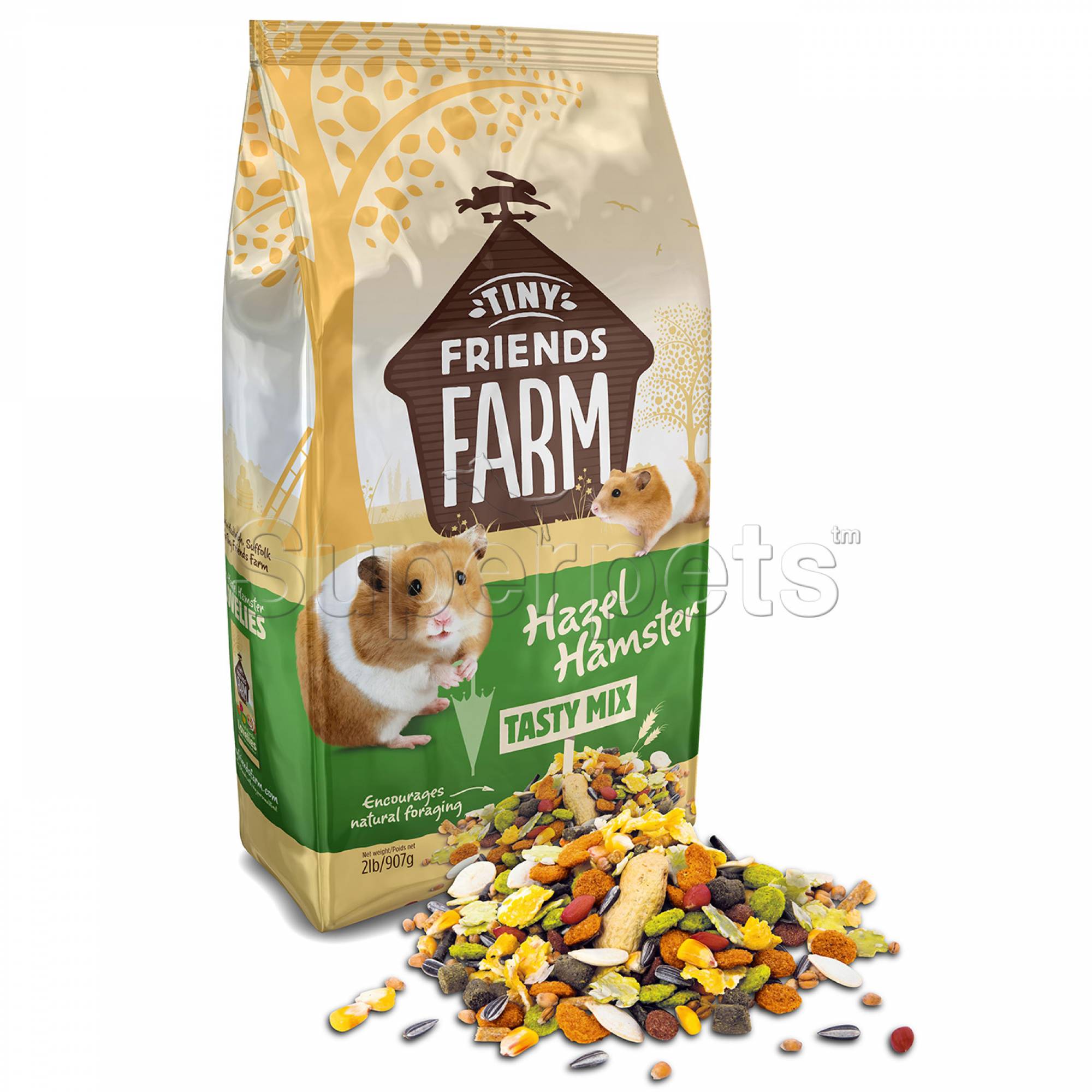 Supreme SU5317 Tiny Friends Farm Hazel Hamster Tasty Mix 907g
