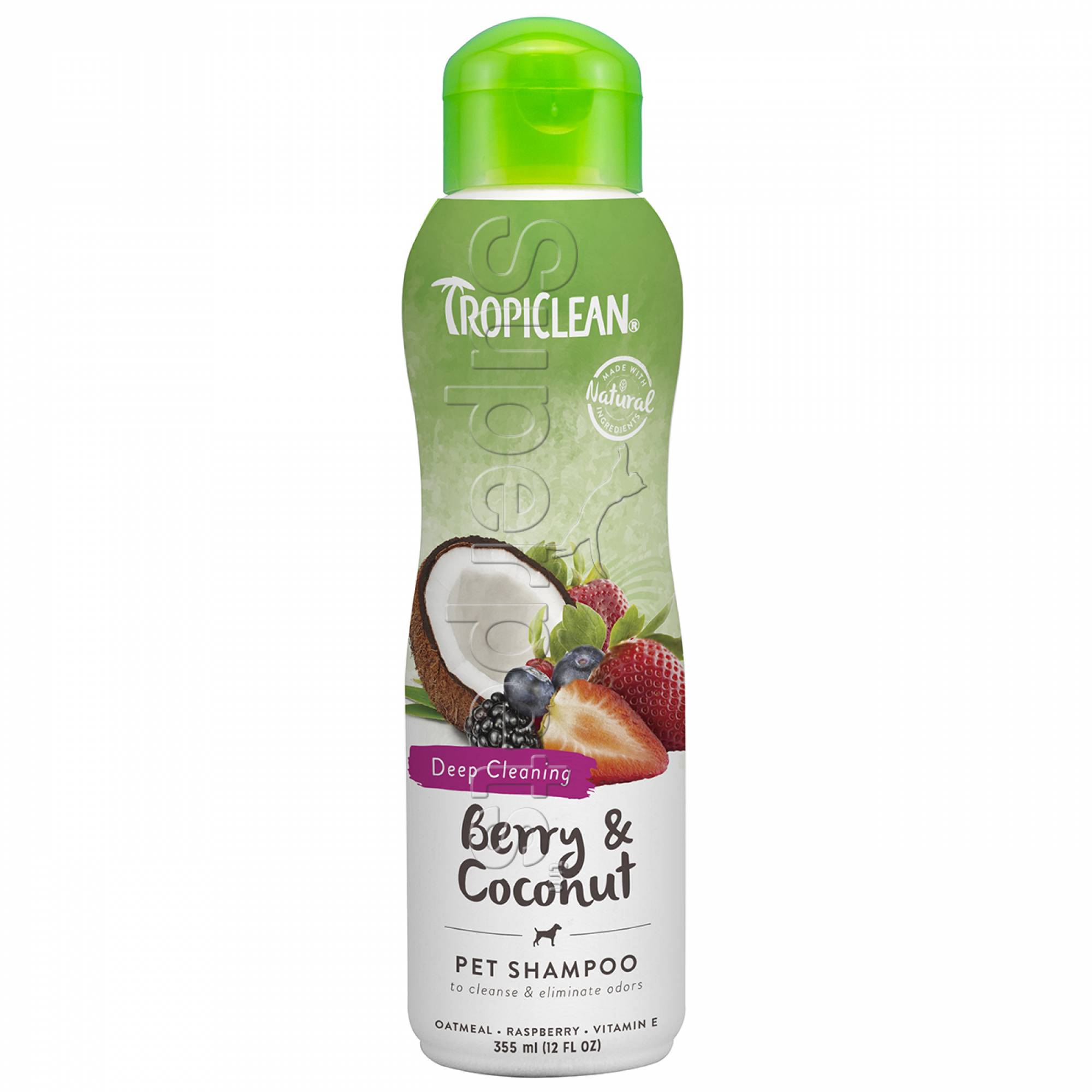 Tropiclean Deep Cleaning Berry & Coconut Pet Shampoo 12oz (355ml)