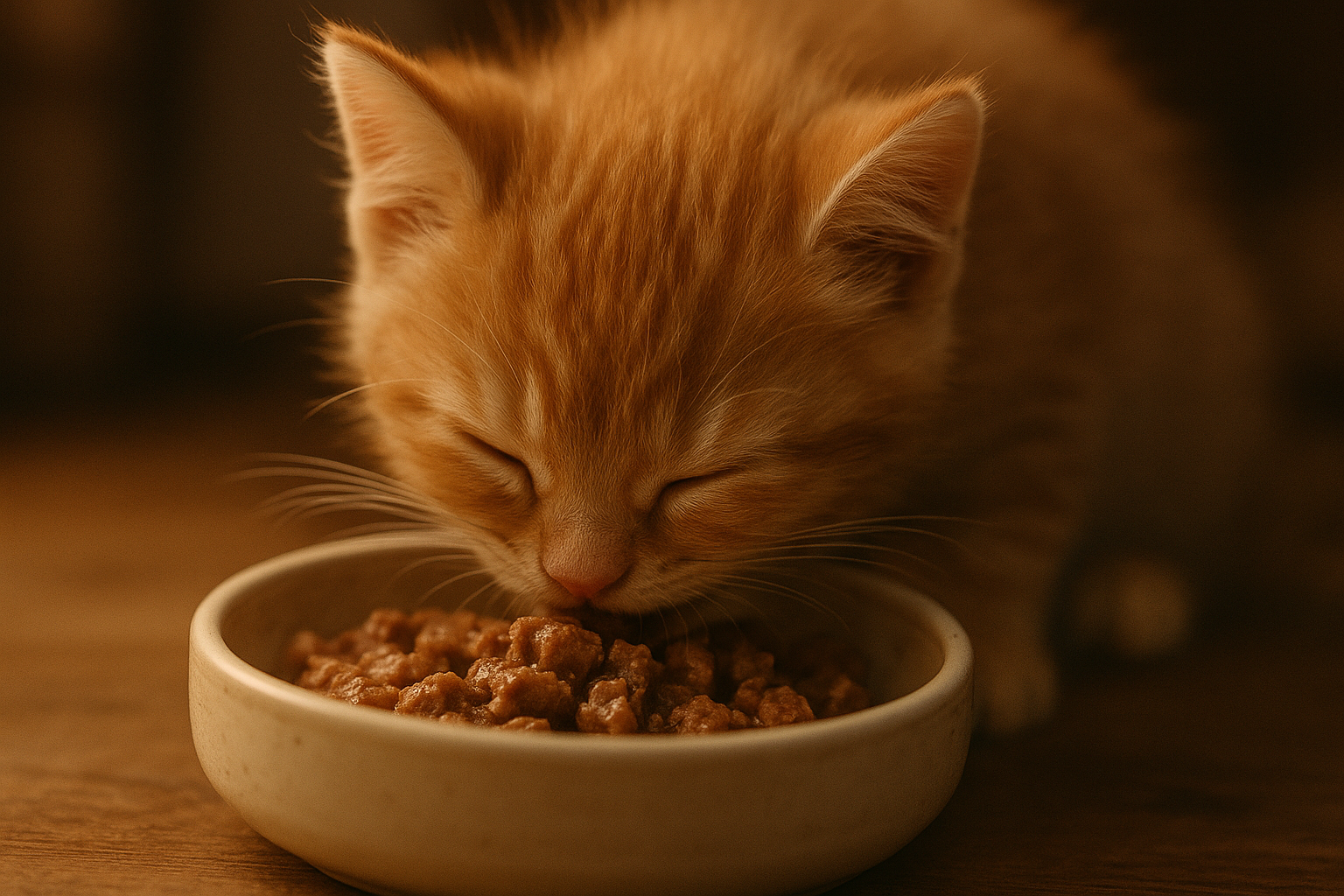 Kitten Food only