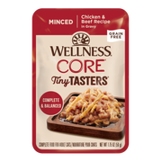 Wellness - Cat Core 50g Tiny Tasters Minced Chicken & Beef 1.75oz