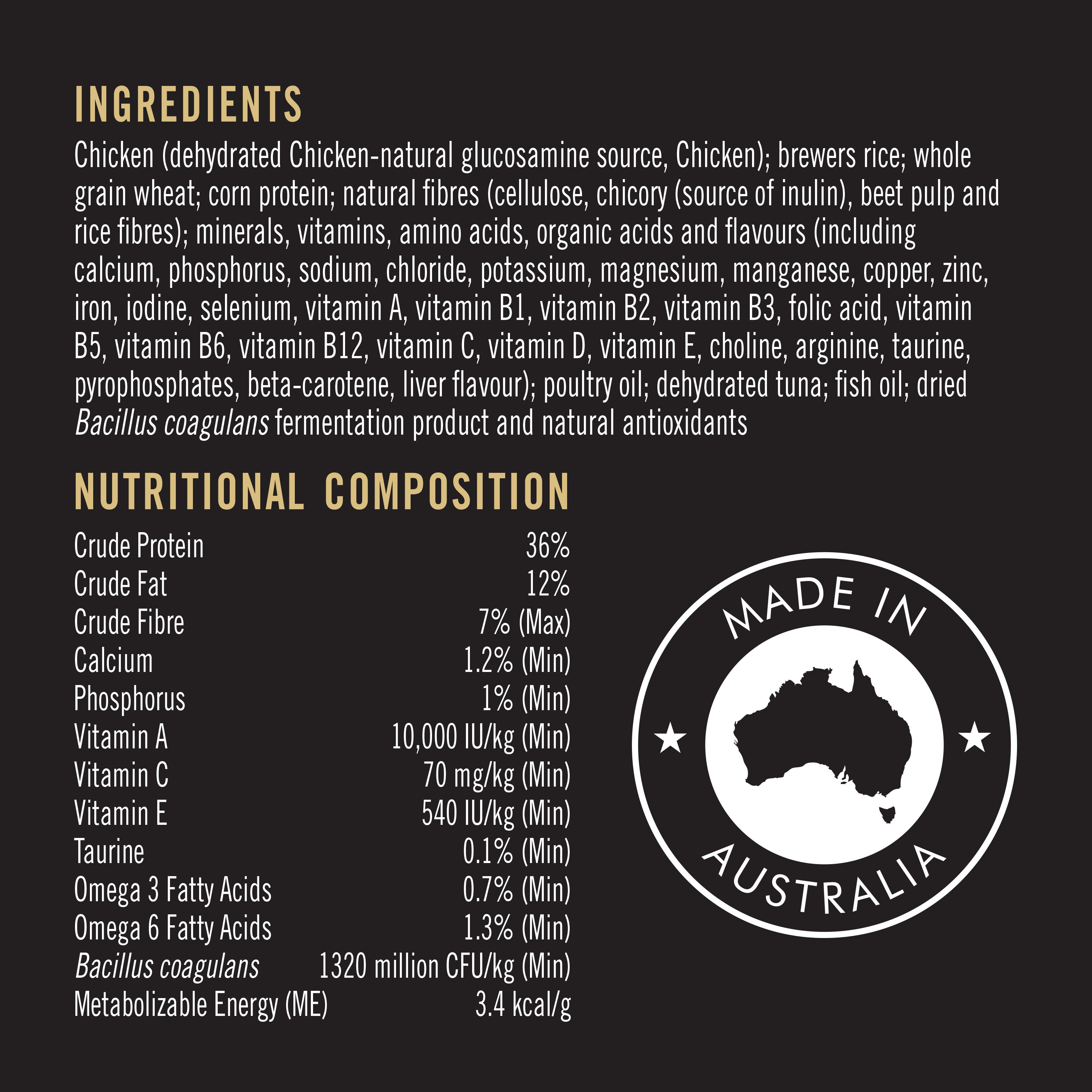 Pro Plan Cat Food Indoor Hairball Control Ingredient List