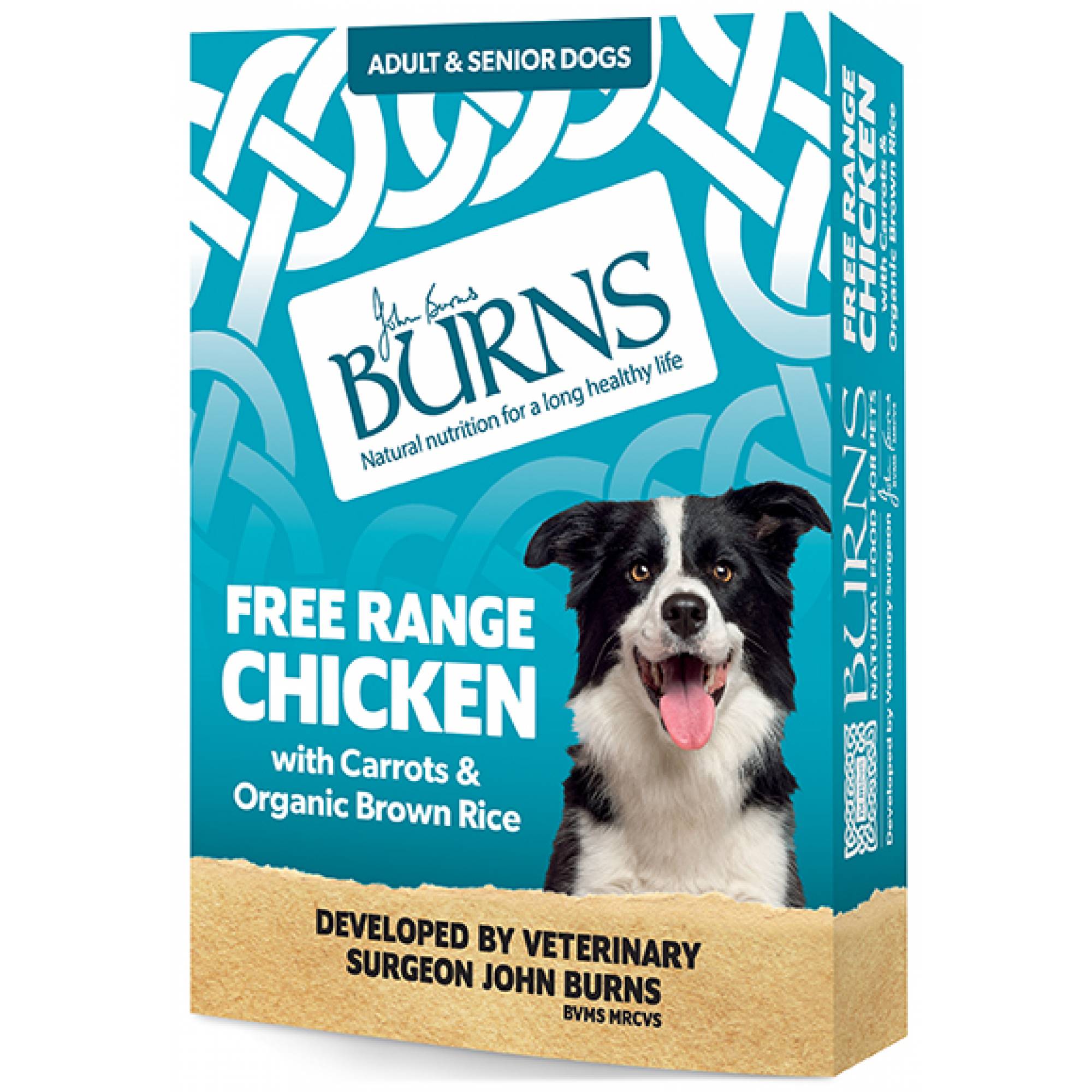 Burns Wet Food - Dog - Free Range Chicken with Carrots & Brown Rice 150g