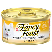 Fancy Feast  Grilled Chicken & Beef in Gravy 85g