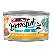 Beneful Small Breed High Protein Wet Dog Food, With Gravy, IncrediBites With Real Chicken 85g x3