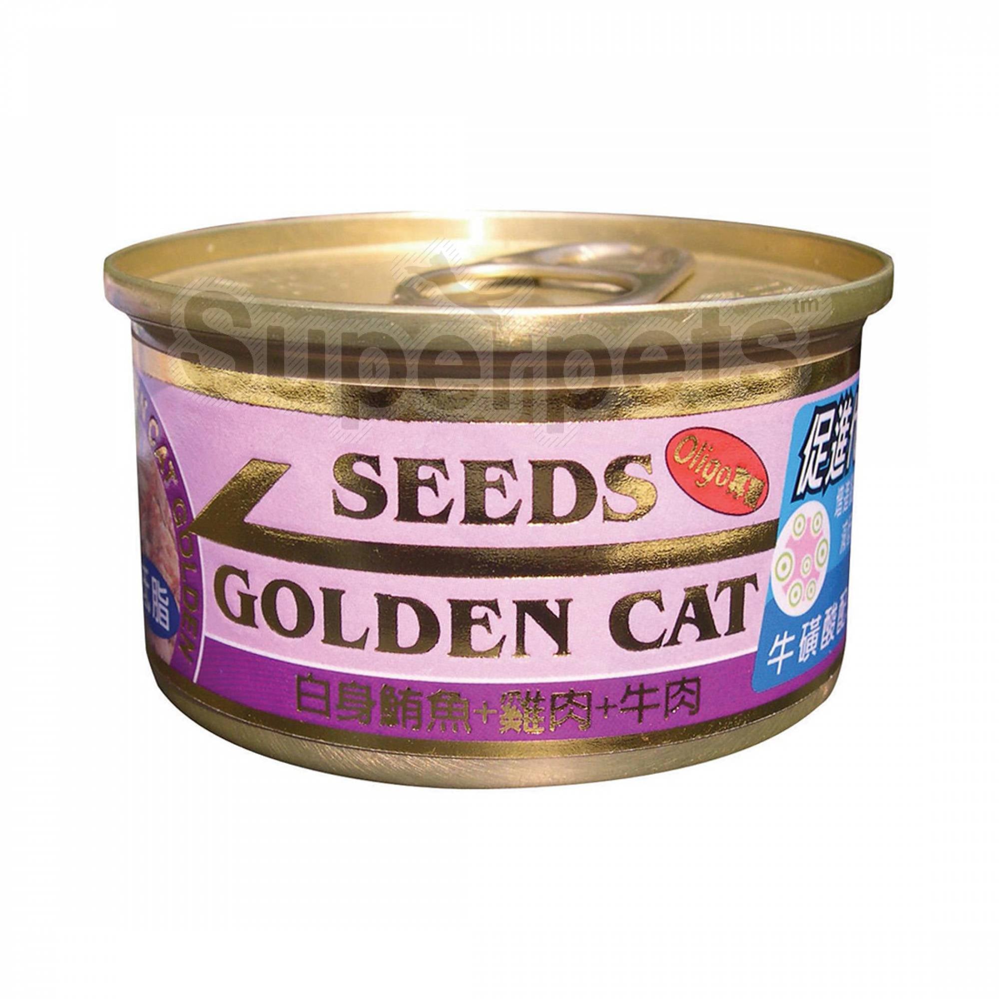 Golden Cat Tuna & Chicken & Beef 80g