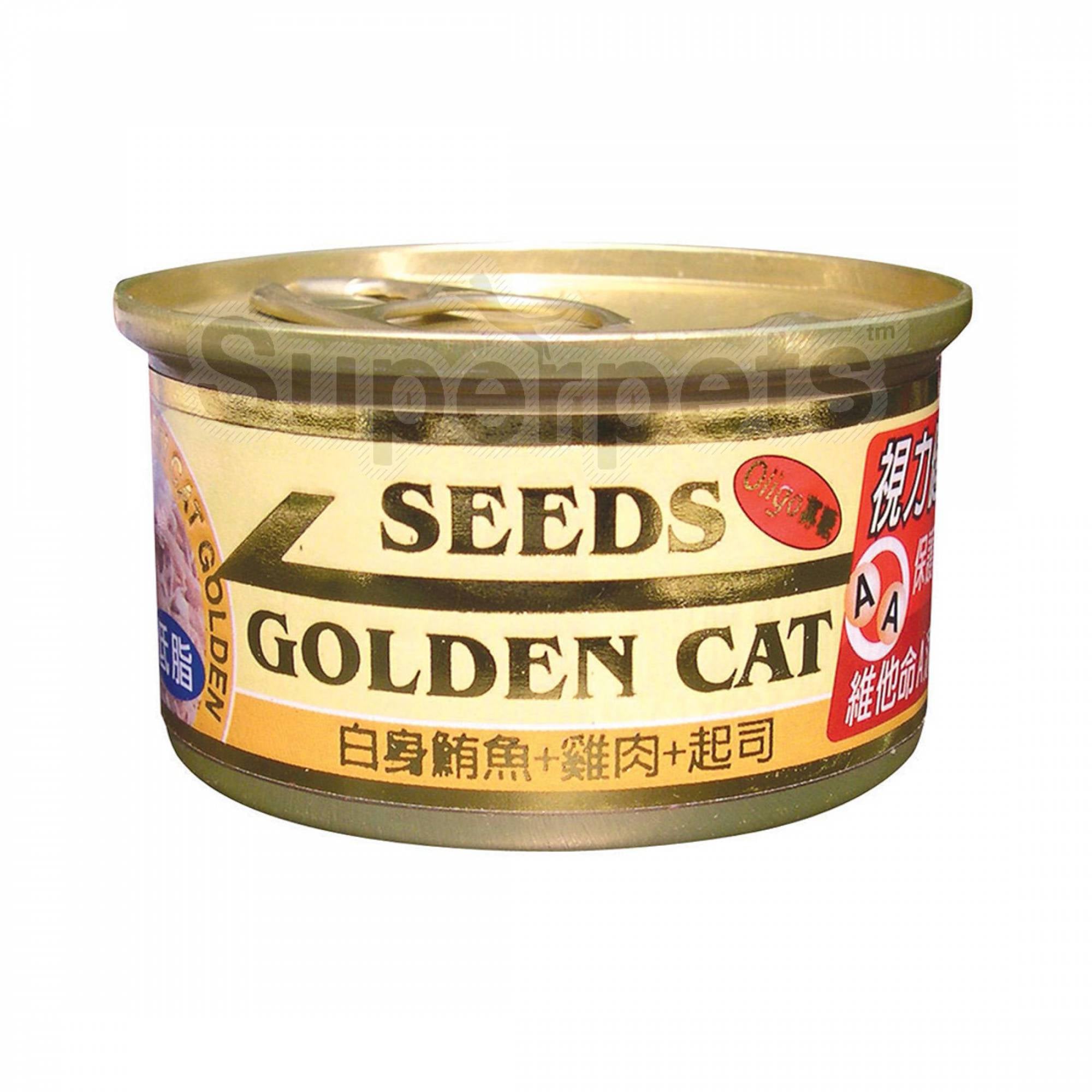 Golden Cat Tuna & Chicken & Cheese 80g