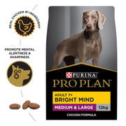 Pro Plan Dog Food Brightmind 7+ Senior (Chicken) 12kg