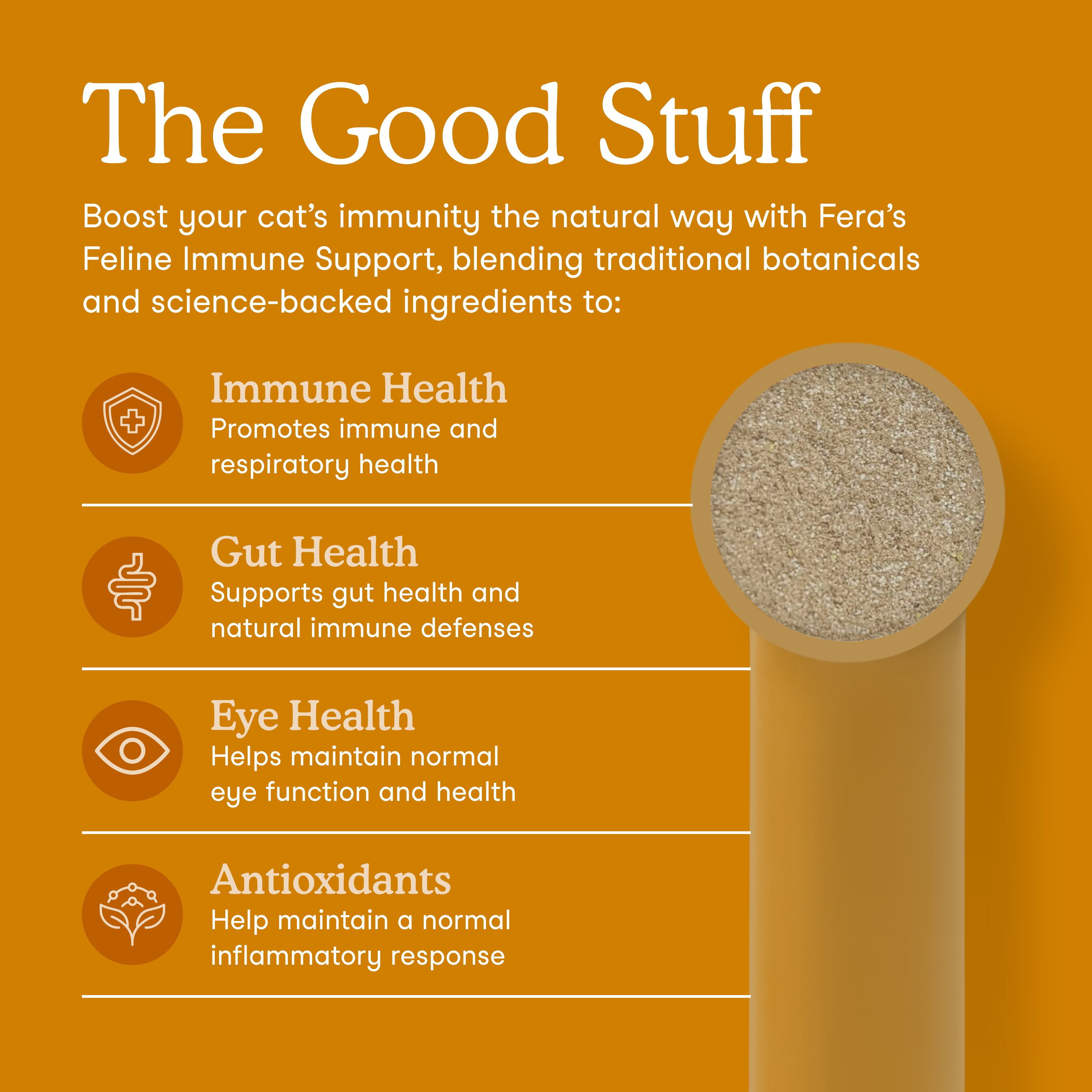 Fera Lysine Immune support Supplements 60 serving For cats
