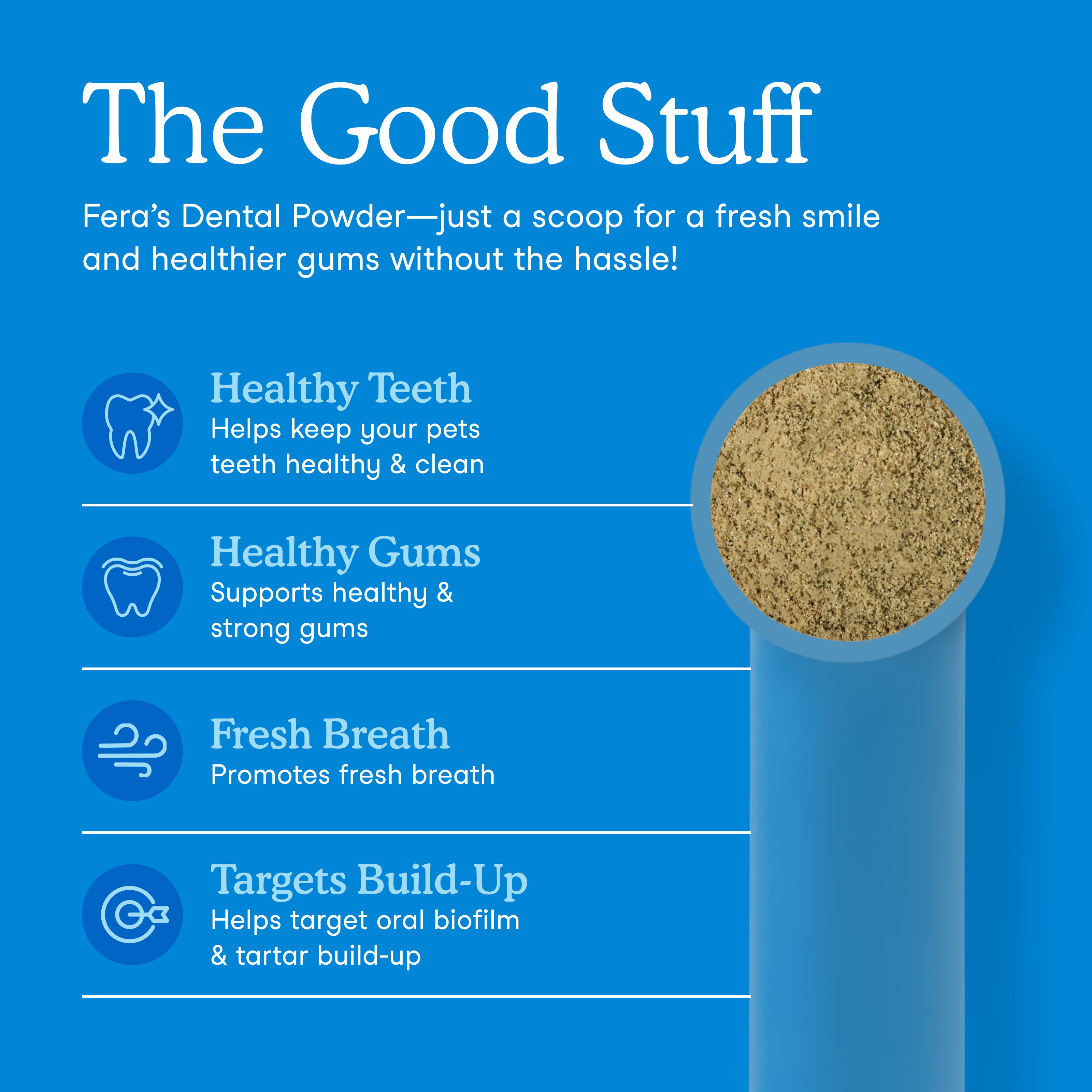 Fera Dental Support Supplements 60 serving For dogs and cats