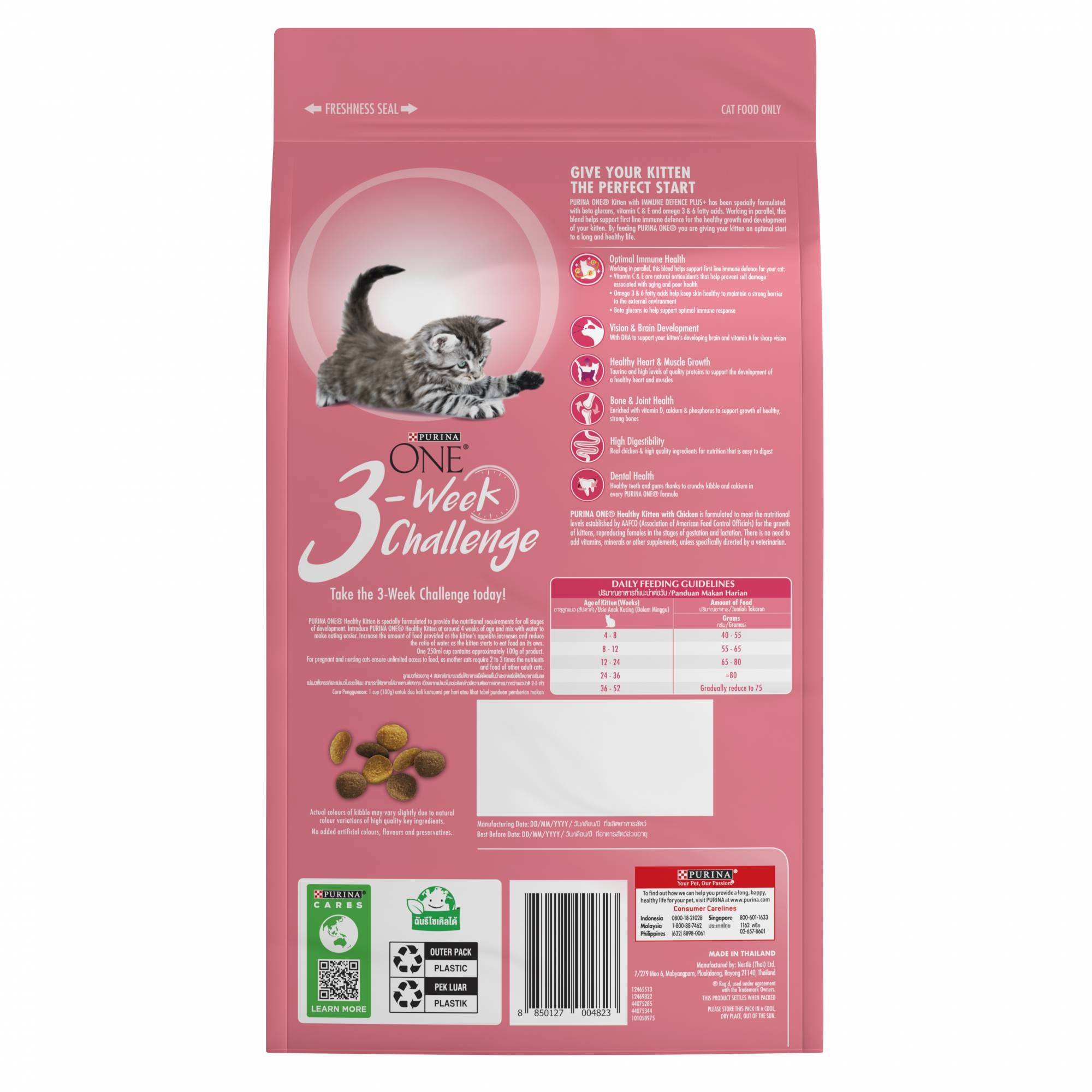 PurinaOne - Kitten - Active Healthy Kitten 1.2kg