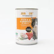 Sumo Cat - Tuna and Sardine in Jelly 400g x 24pcs (1 carton) (*Donation*)
