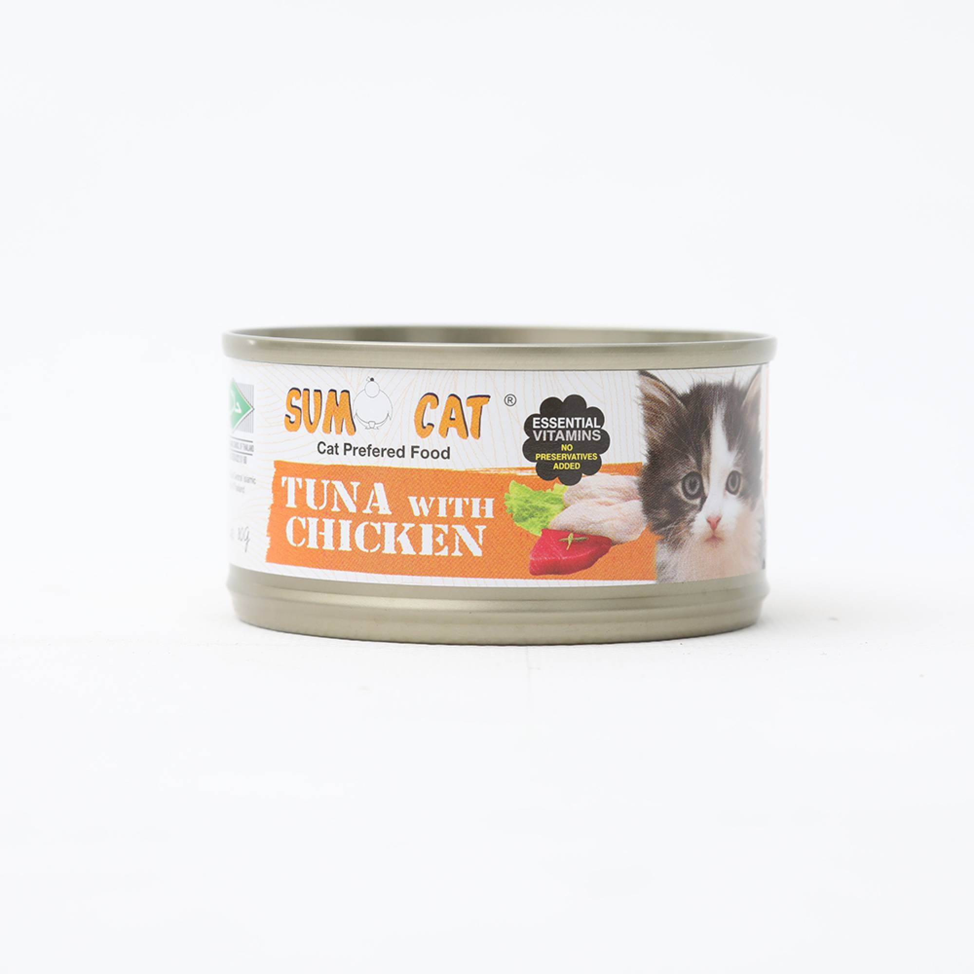 Sumo Cat - Tuna with Chicken 80g