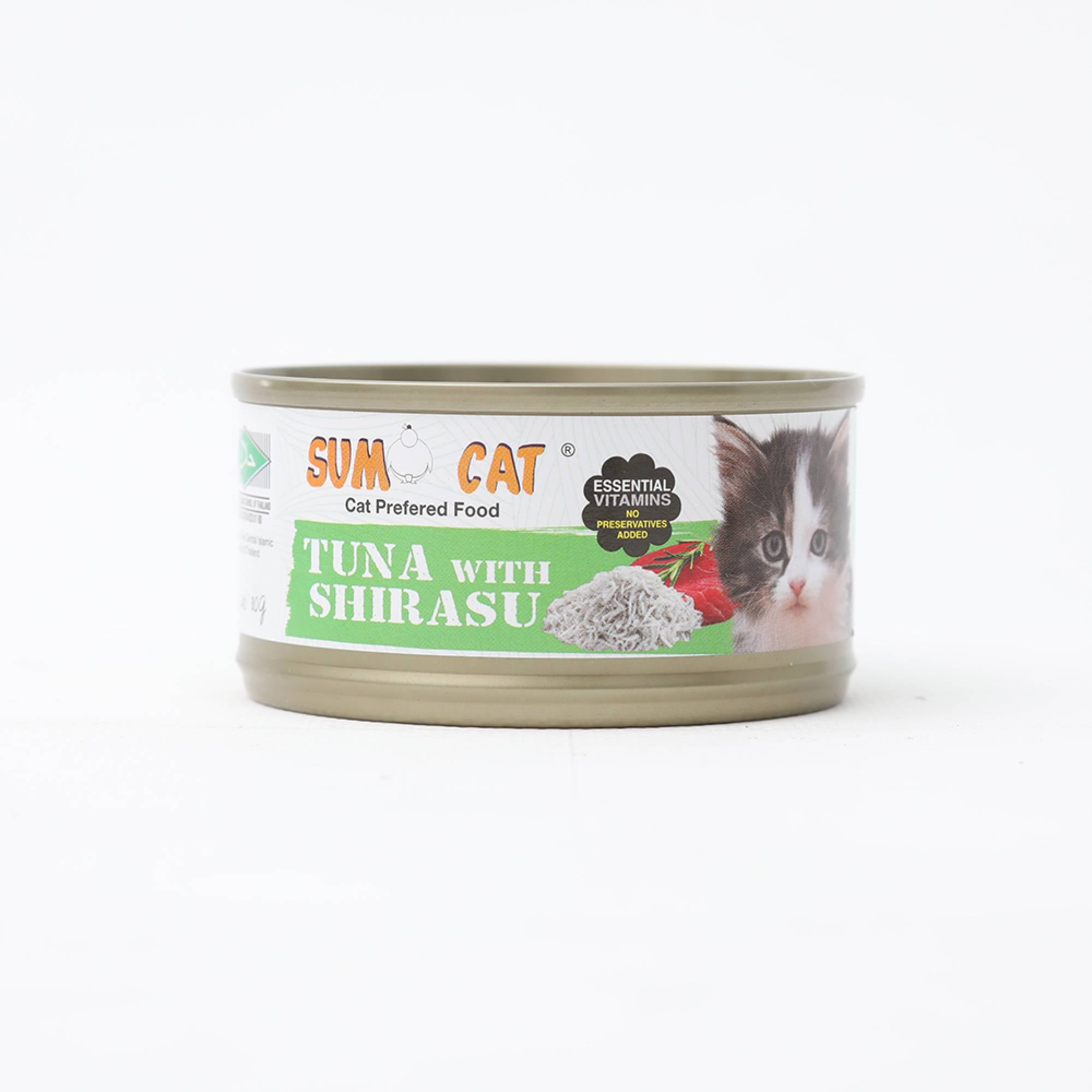 Sumo Cat - Tuna with Shirasu 80g