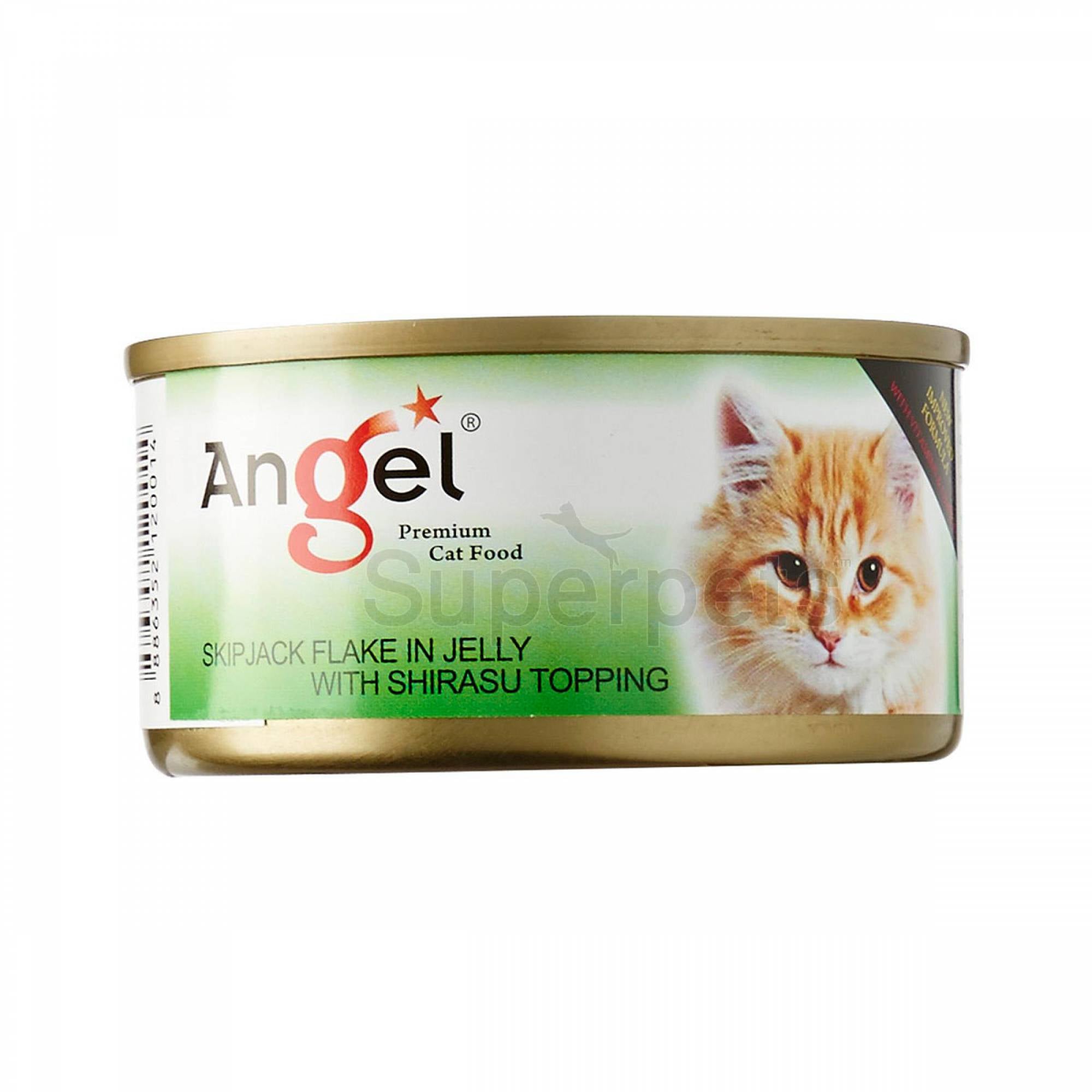 Angel - Skipjack Flake in Jelly with Shirasu Topping 80g