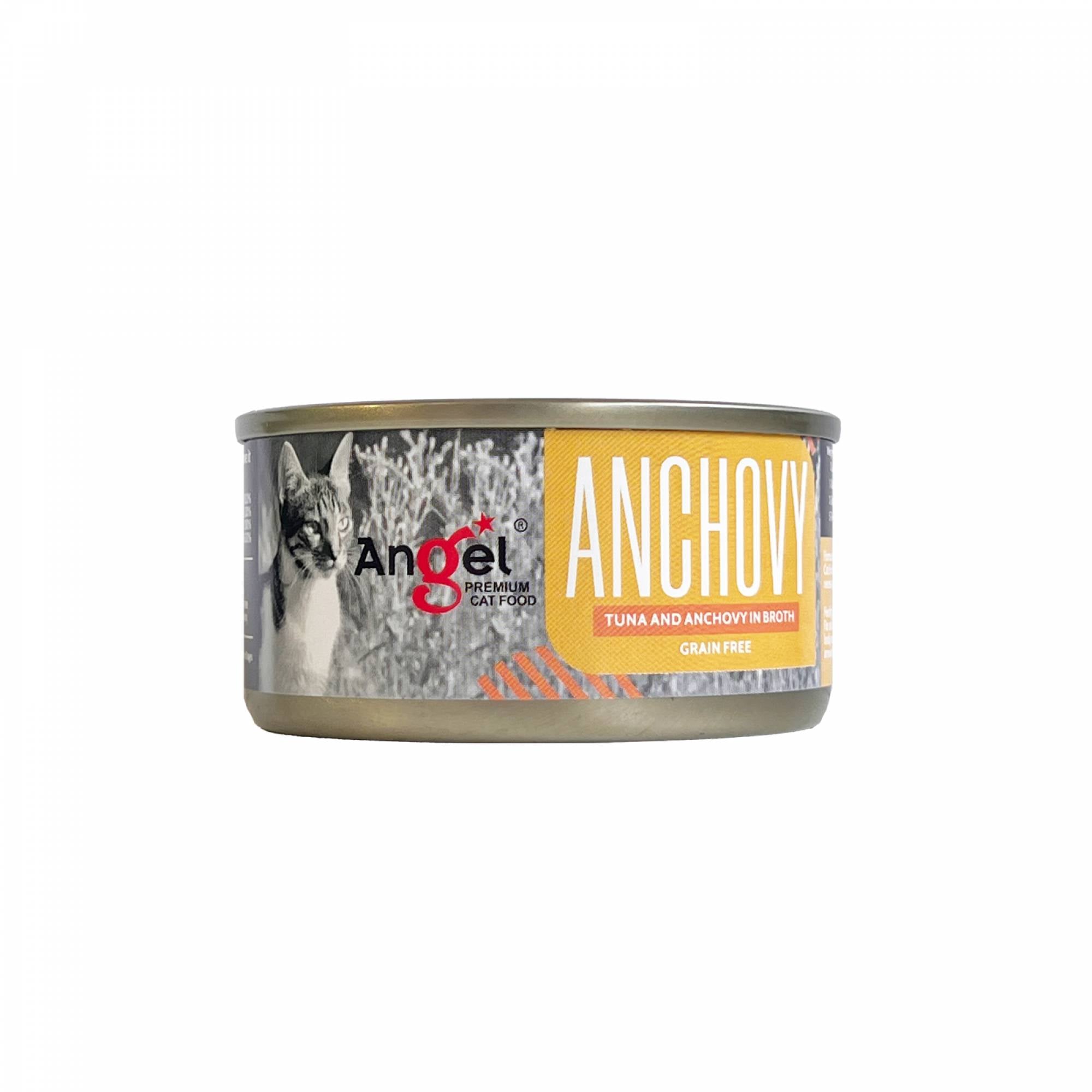 Angel - Tuna and Anchovy in Broth 70g