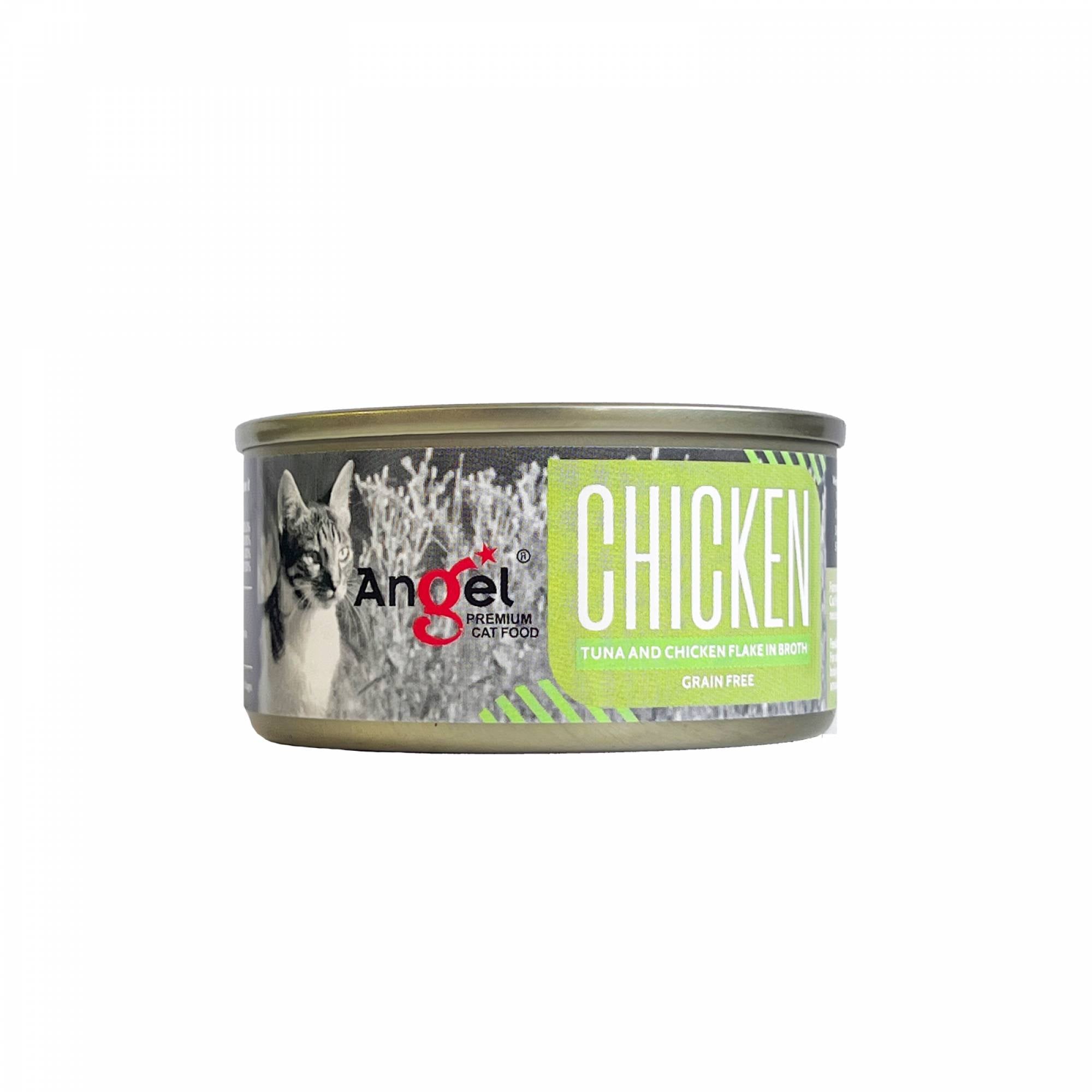 Angel - Tuna and Chicken Flake in Broth 70g