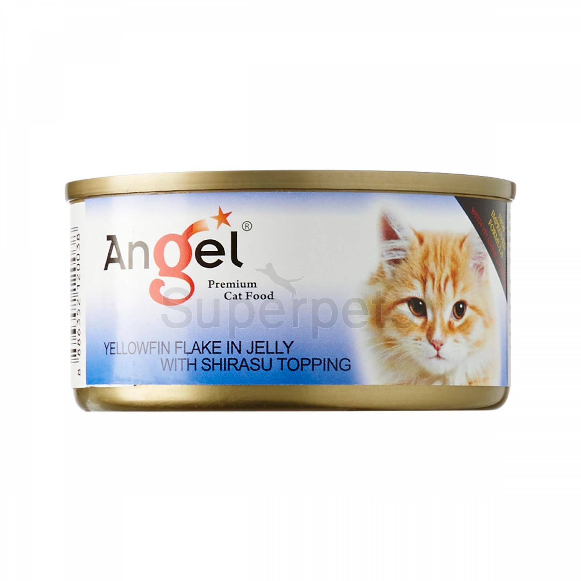 Angel - Yellowfin Flake in Jelly with Shirasu Topping 80g