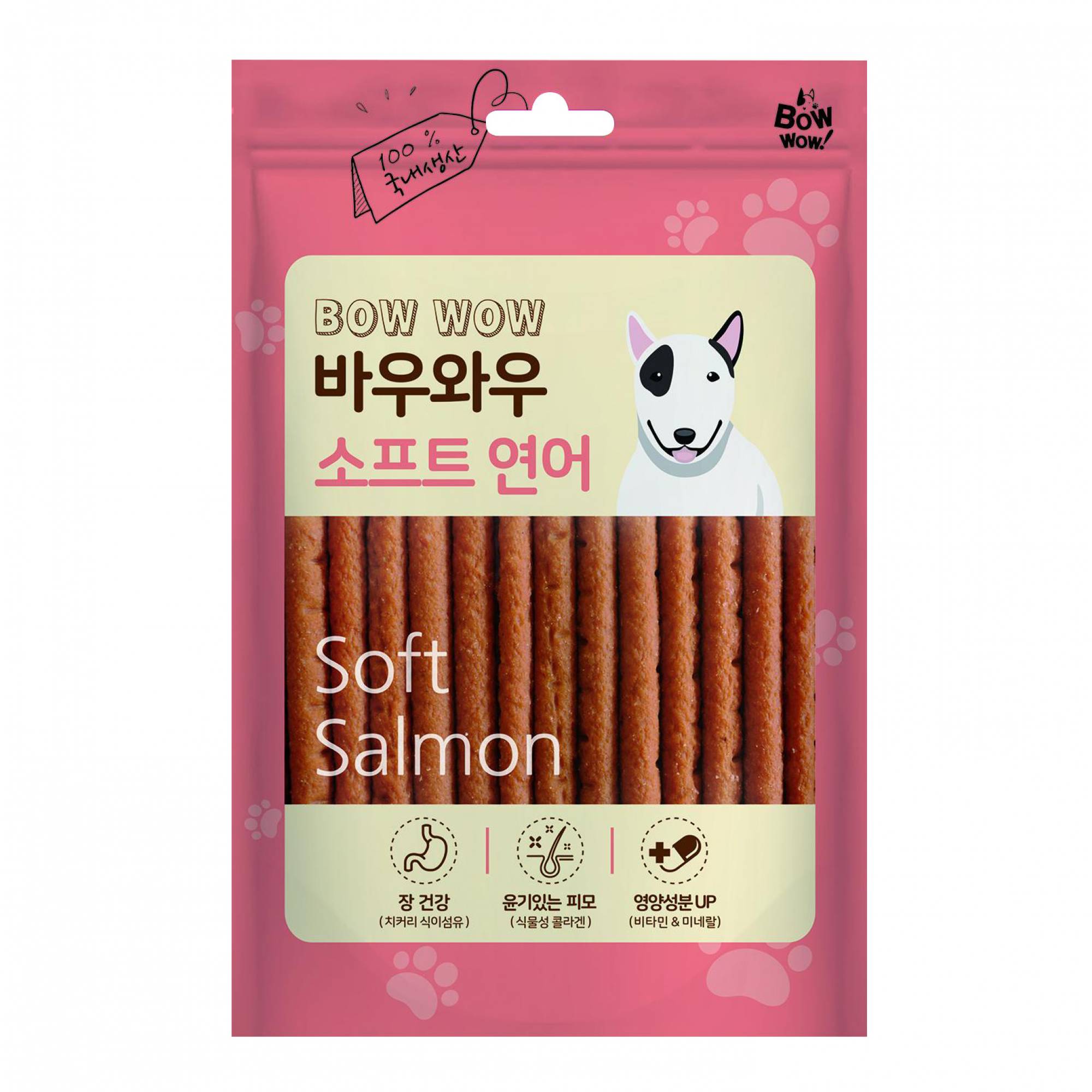 Bow Wow - BW1015 Salmon Jerky Dog Treats 150g