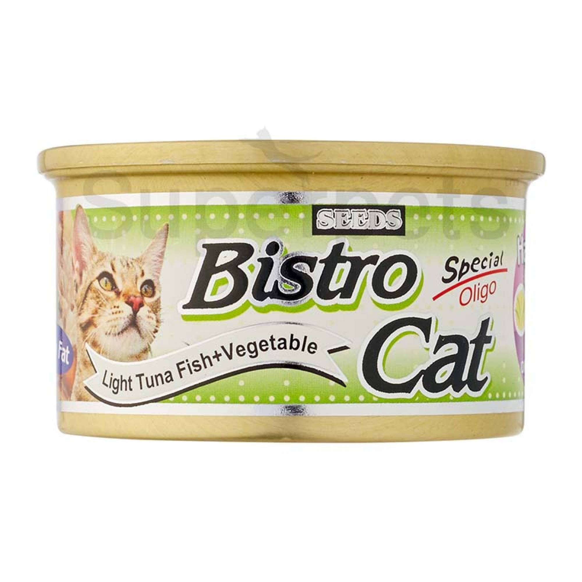 Bistro Cat Light Tuna Fish + Vegetable 80g
