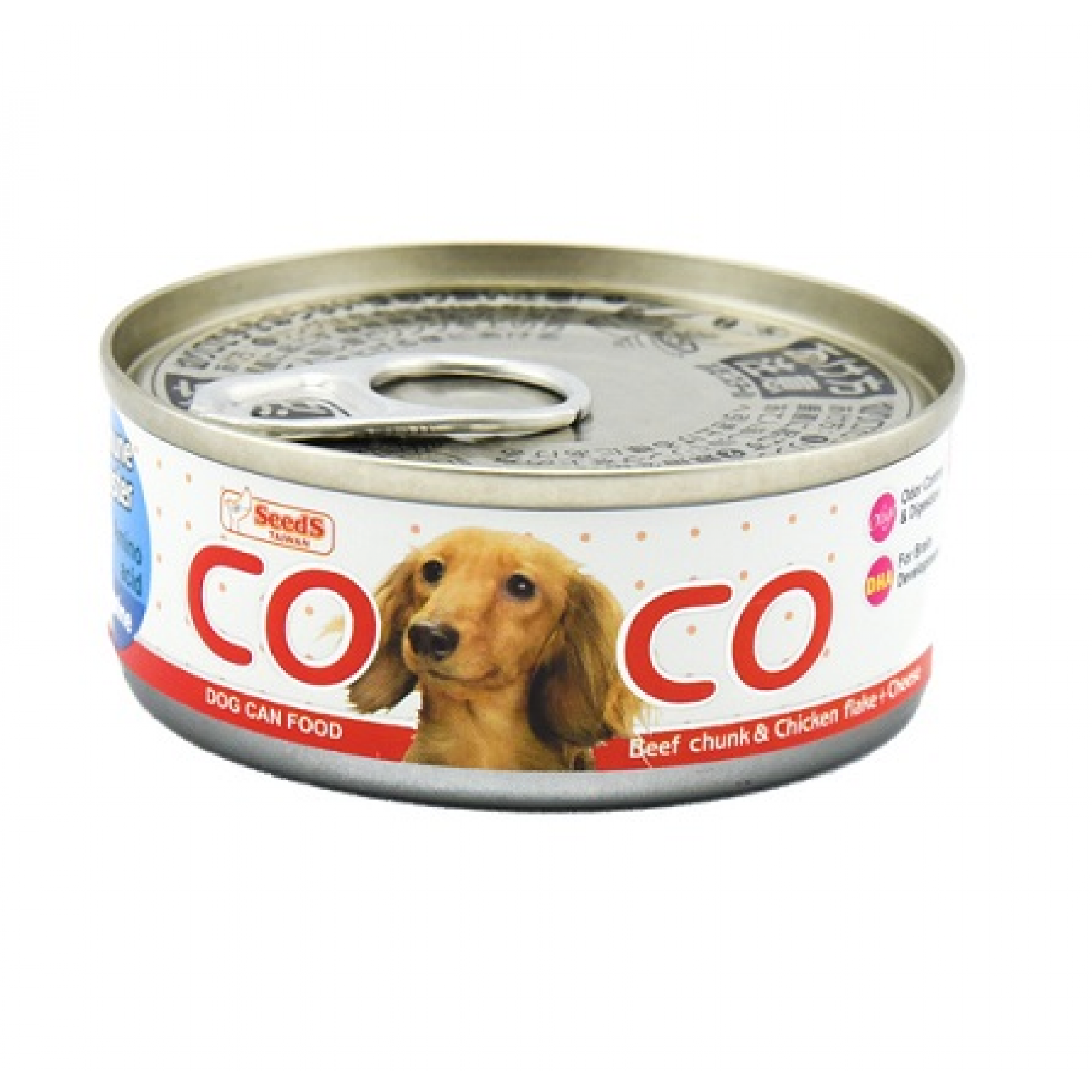 COCO - Beef Chunk & Chicken Flake And Cheese 80g
